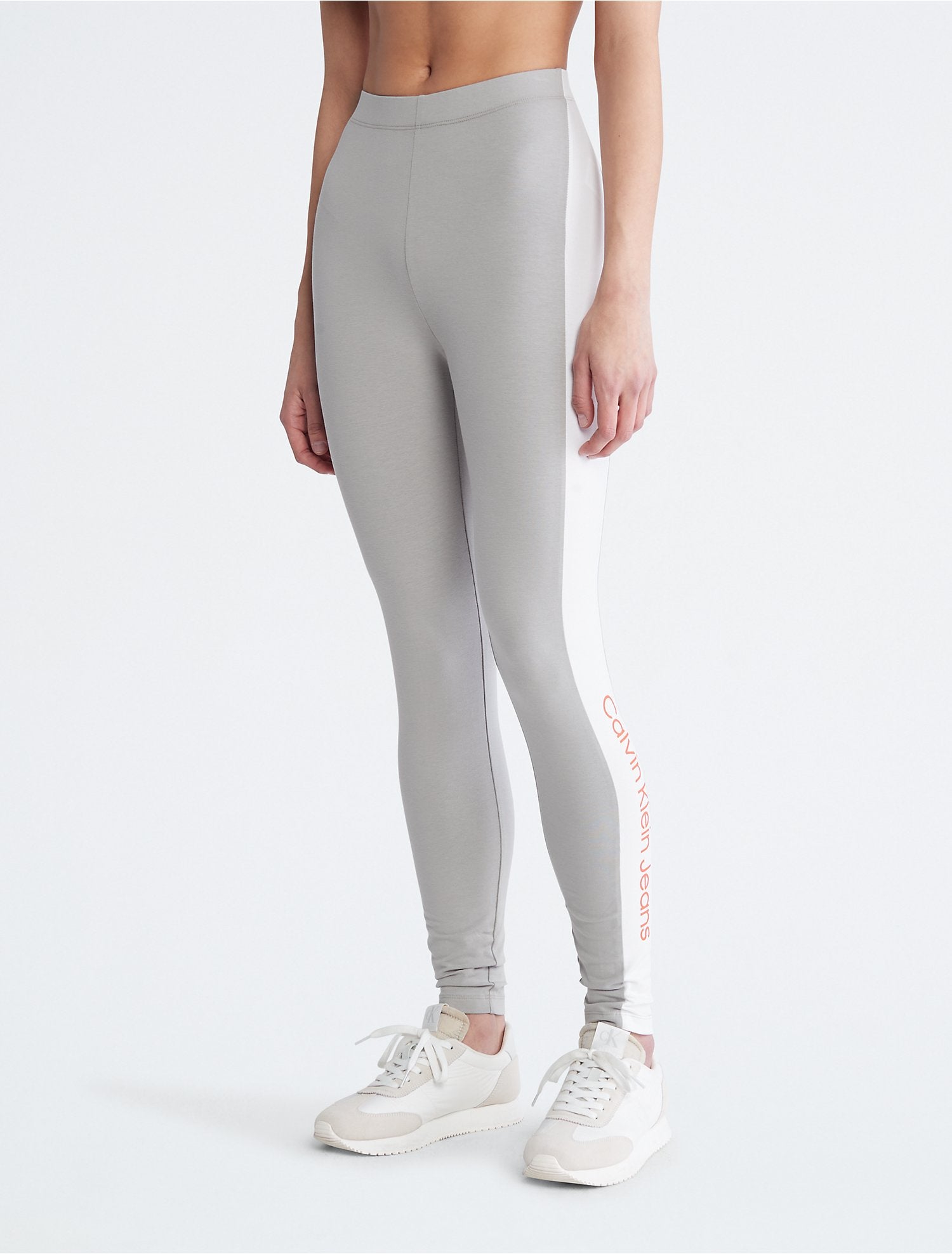 Calvin Klein Colorblock Slim Fit Leggings - Women