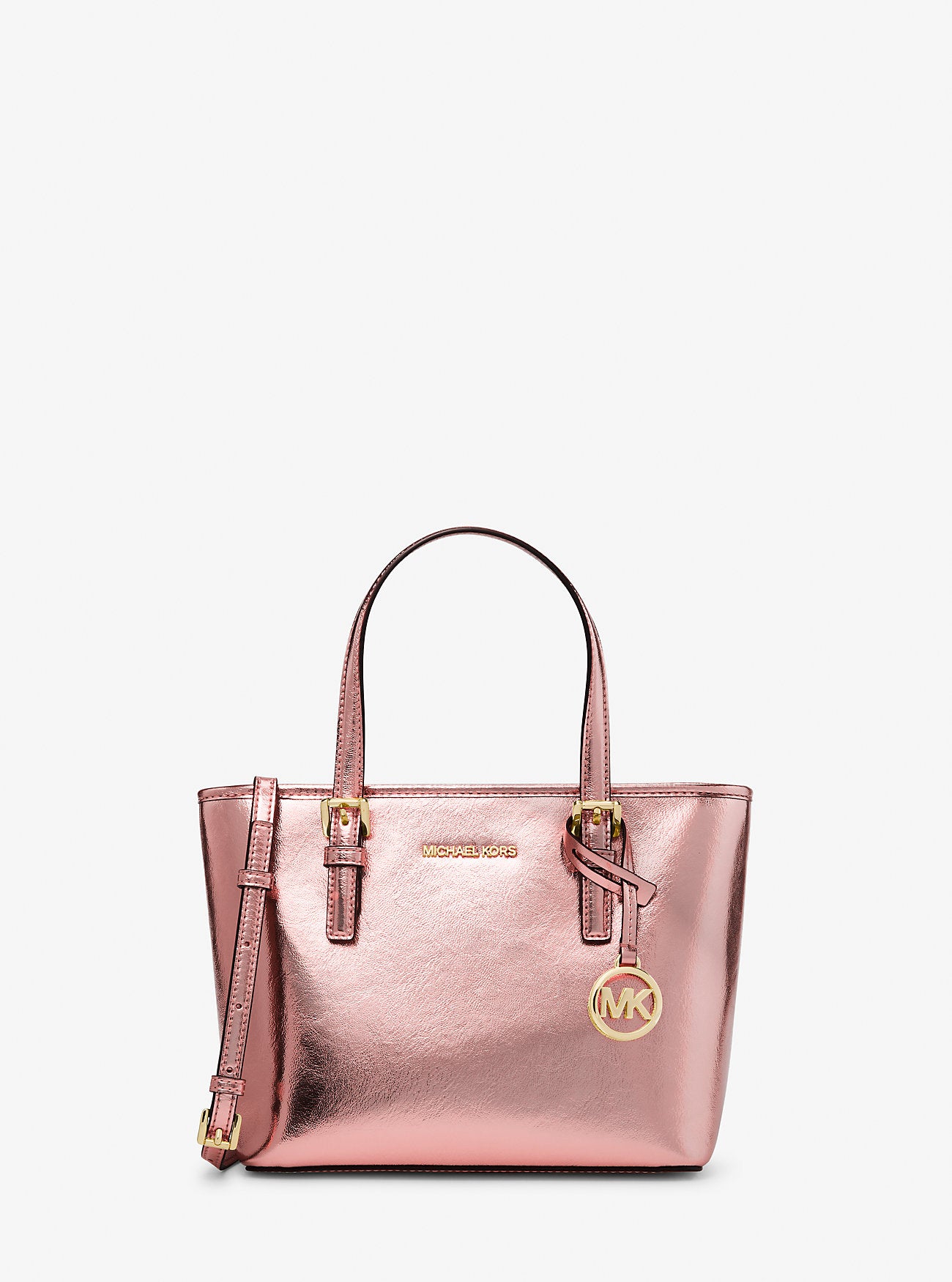 shiny michael kors purse