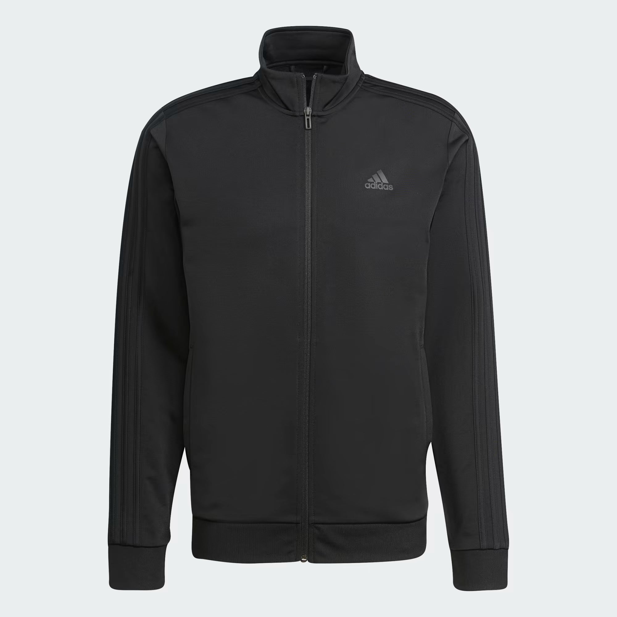 Adidas Essentials Warmup 3 Stripes Track Jacket - Men