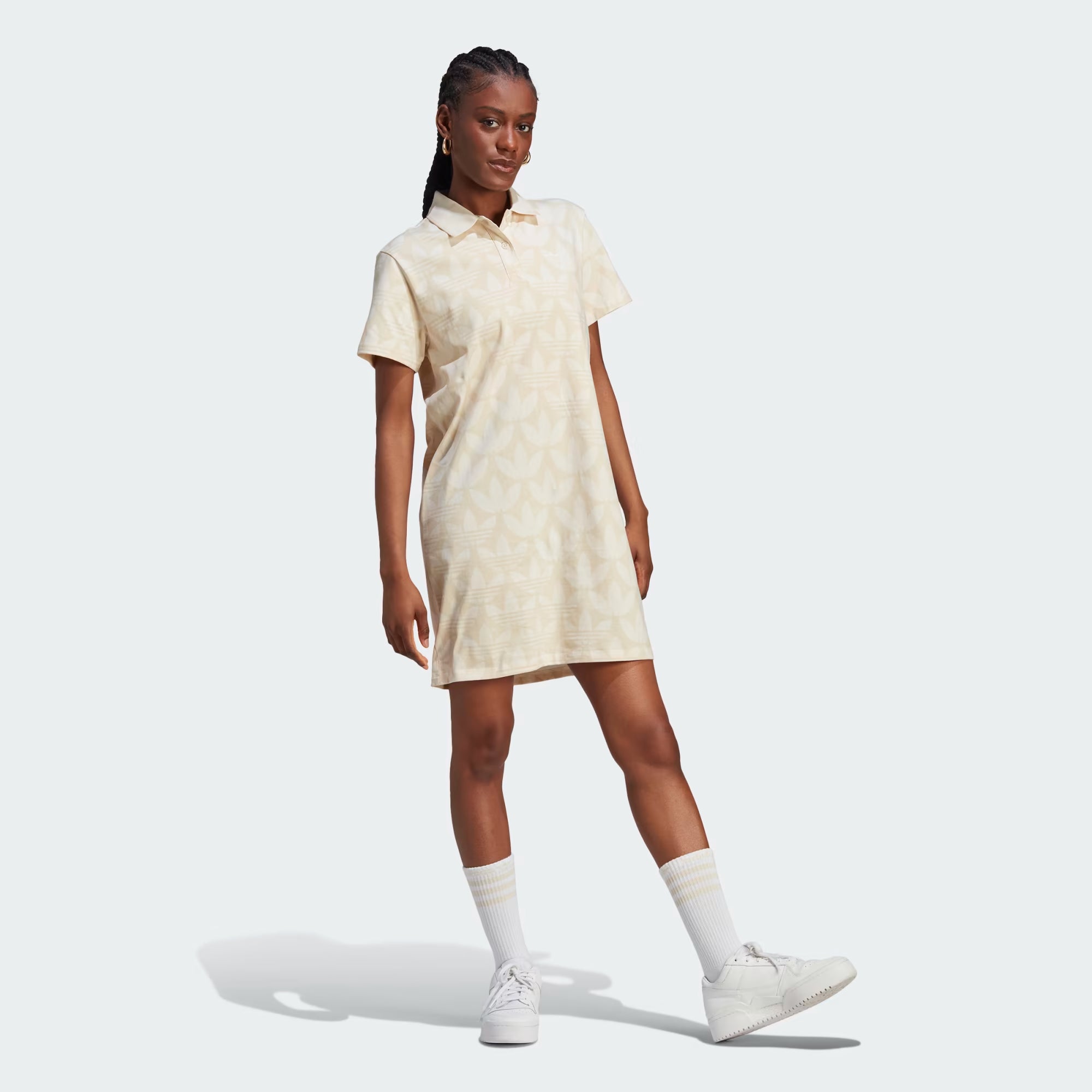 Adidas dress trefoil online