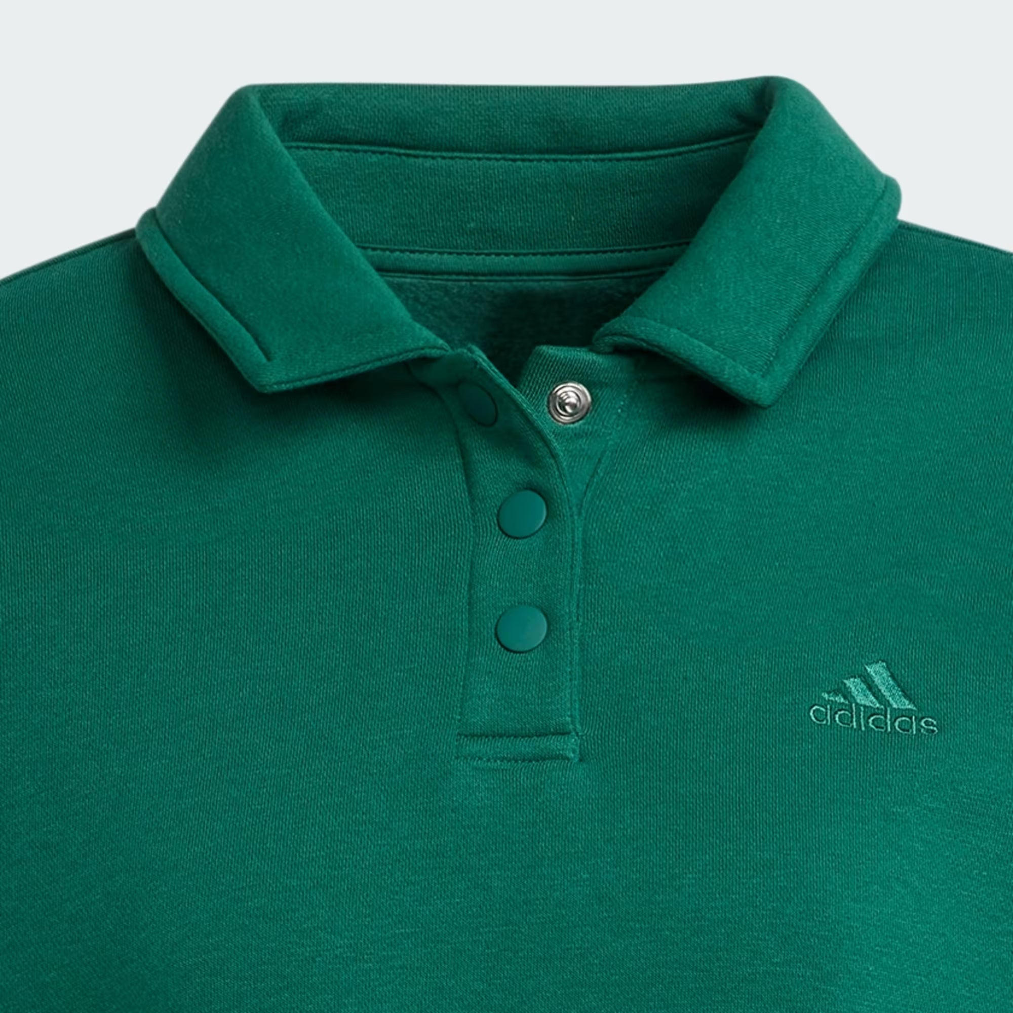 Adidas All Szn Fleece Graphic Polo Sweatshirt - Women