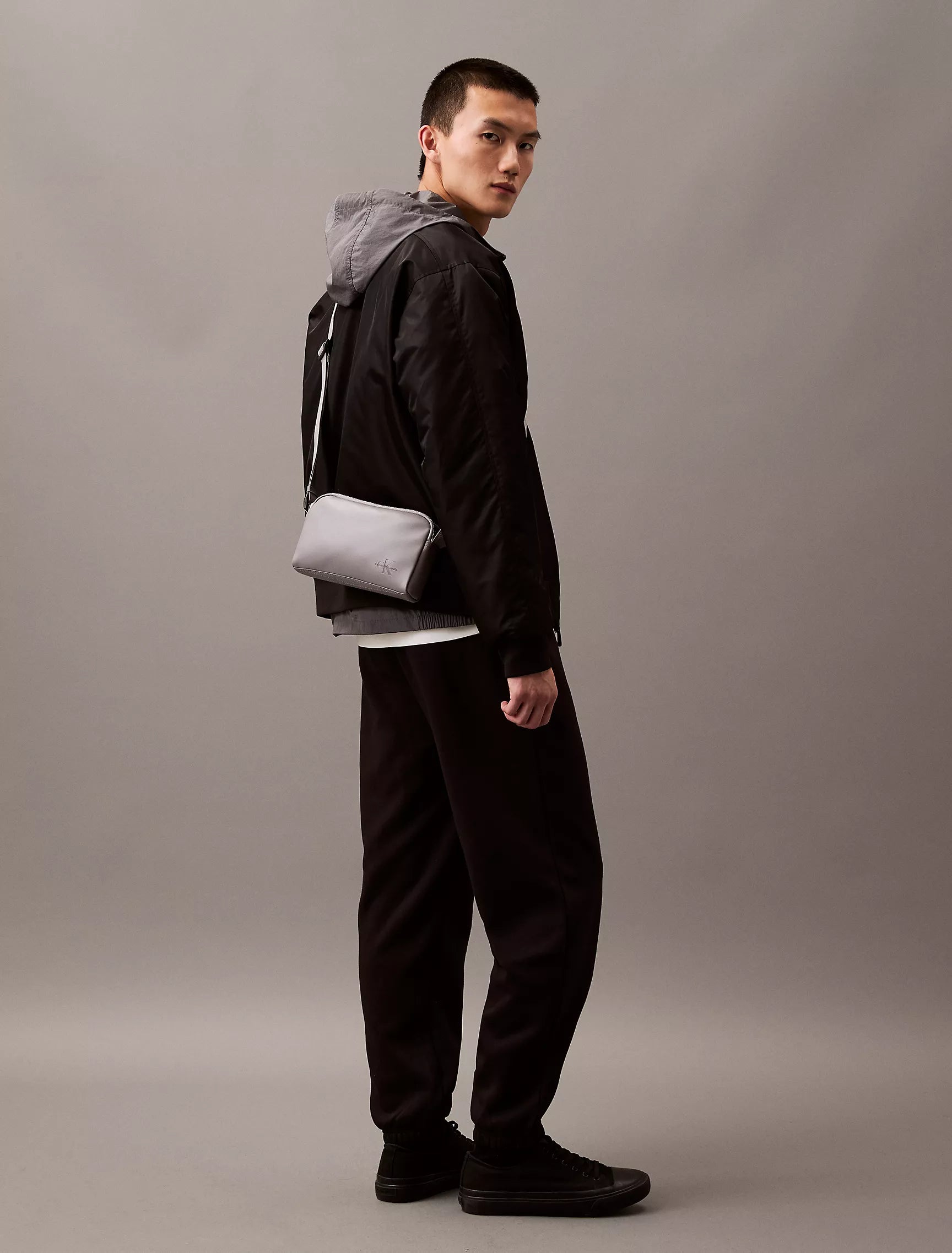 Calvin Klein Monogram Logo Camera Bag - Men