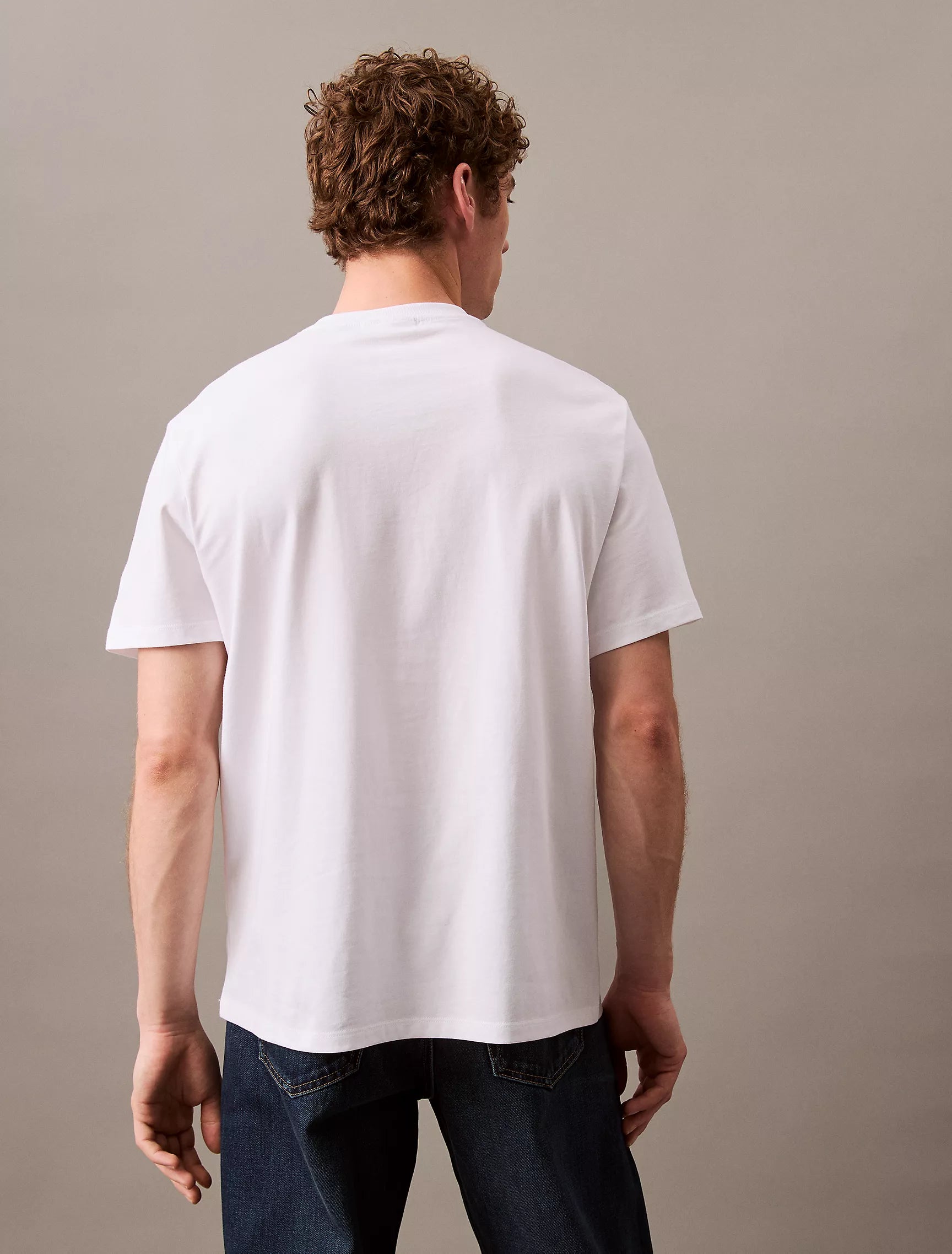 CK Monogram Logo Tee - Men