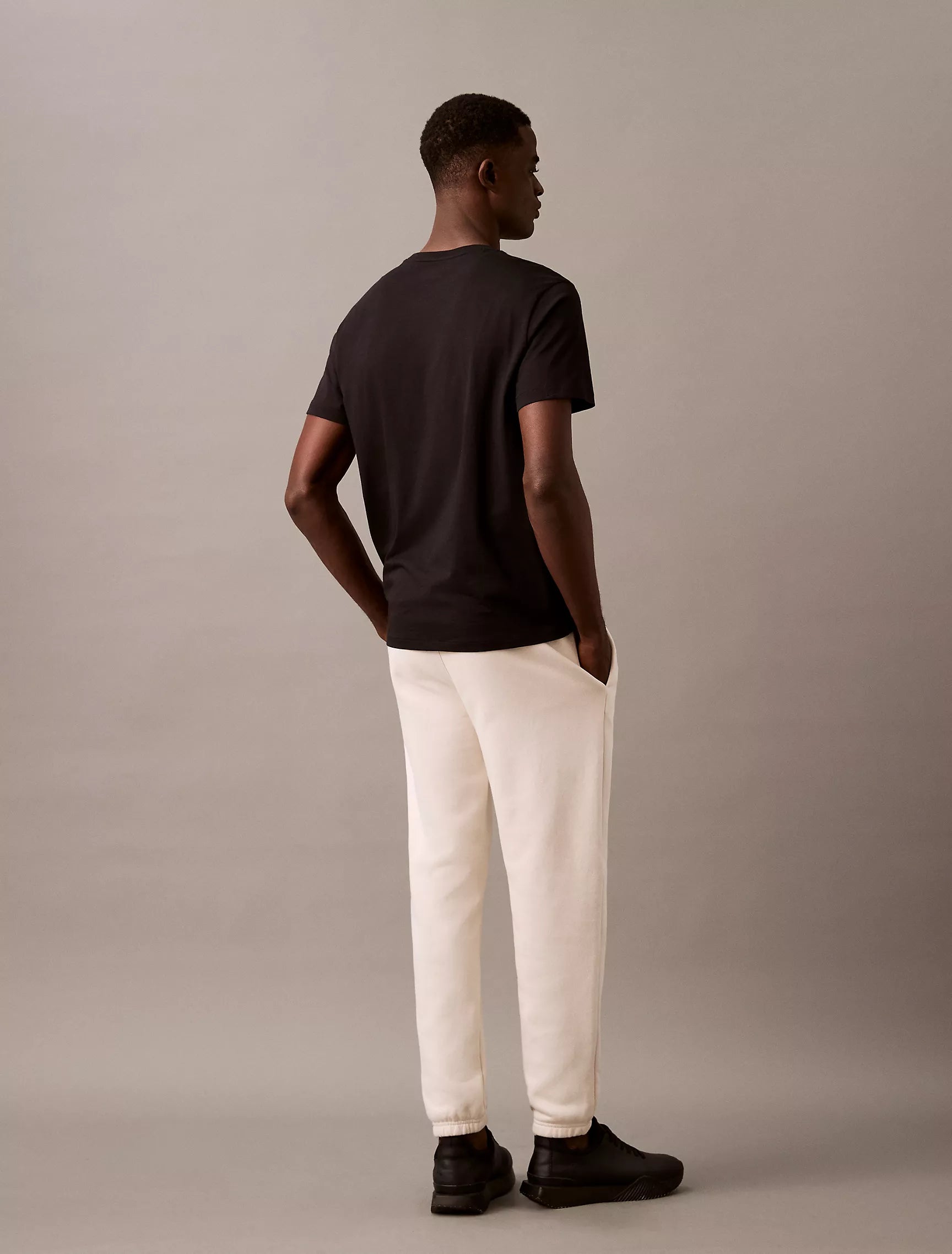 Calvin Klein Monogram Logo Fleece Joggers - Men