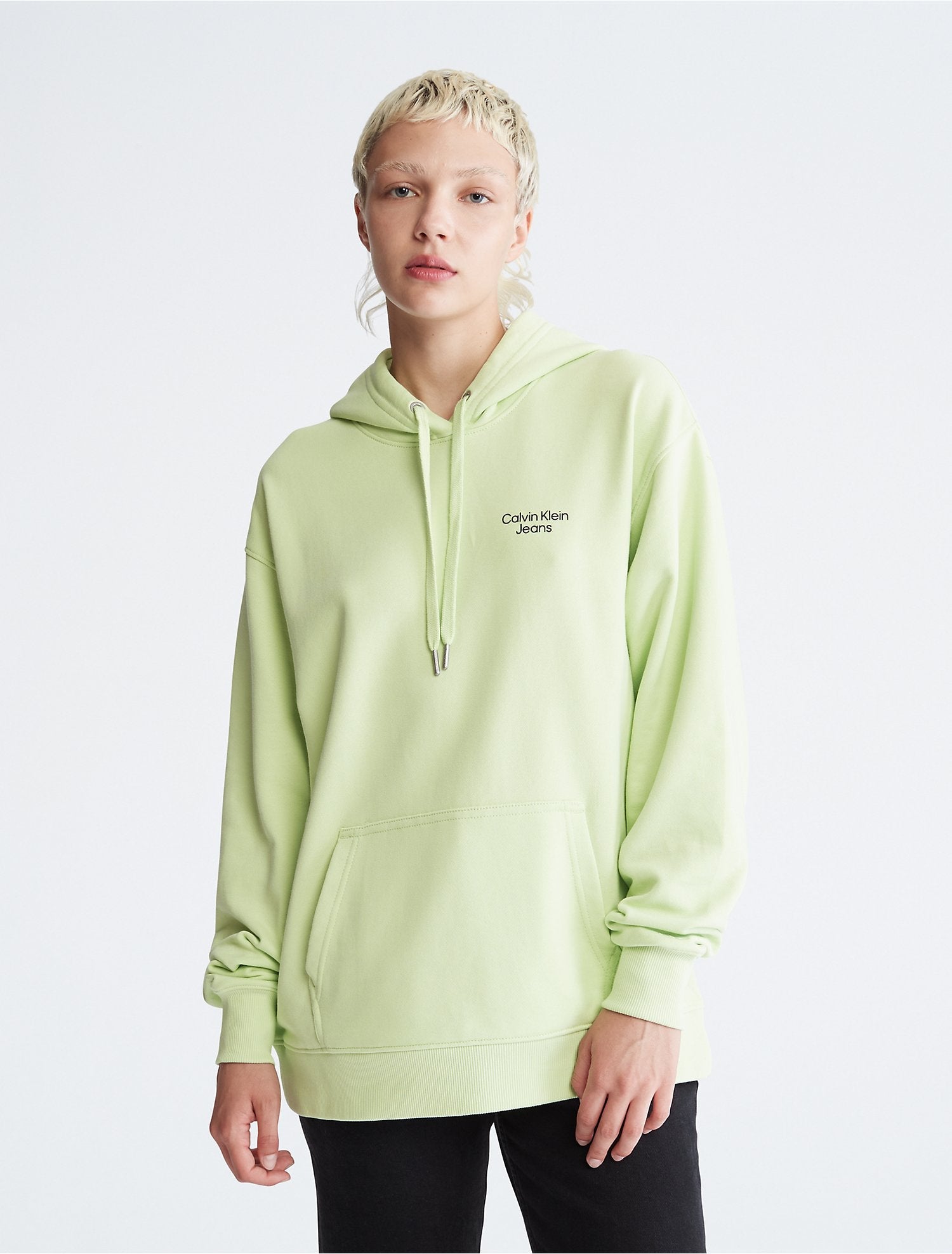 Calvin Klein Women Hoodies + Sweatshirts Exotic Mint- Oshoplin