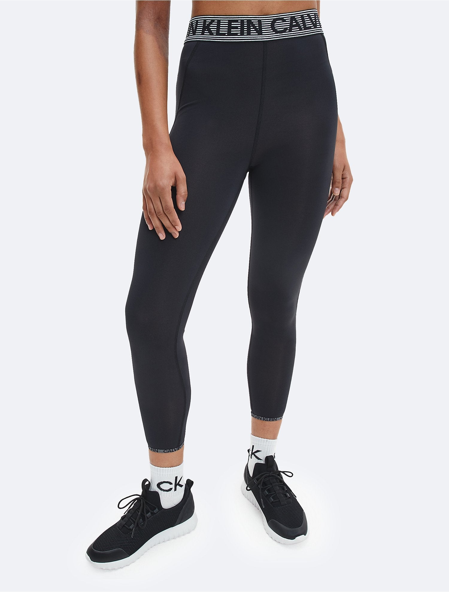 Calvin Klein Women Leggings Black Beauty- Oshoplin