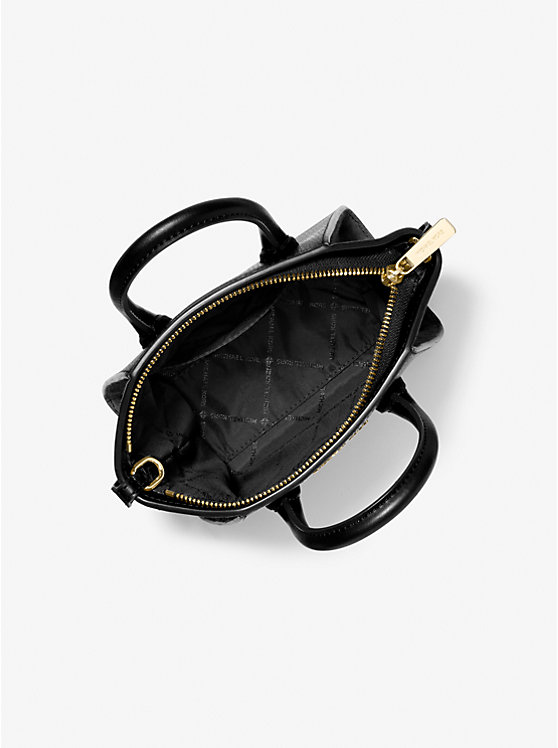 Michael Kors Avril Extra-Small Leather and Suede Satchel - Women