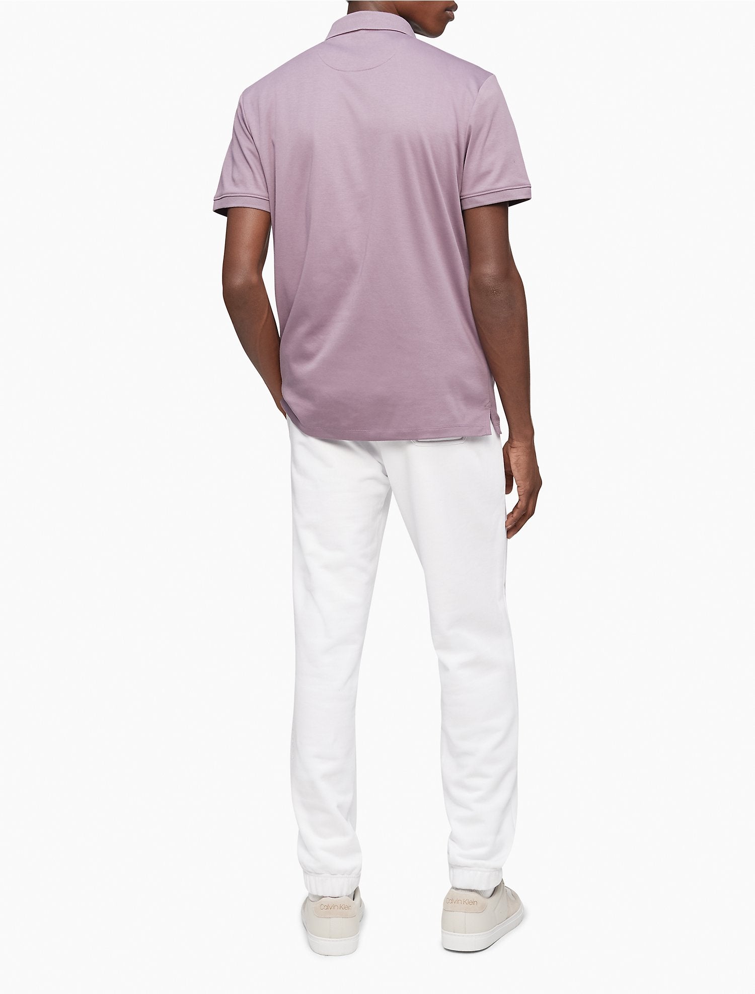 Calvin Klein Liquid Touch Solid Polo Shirt - Men
