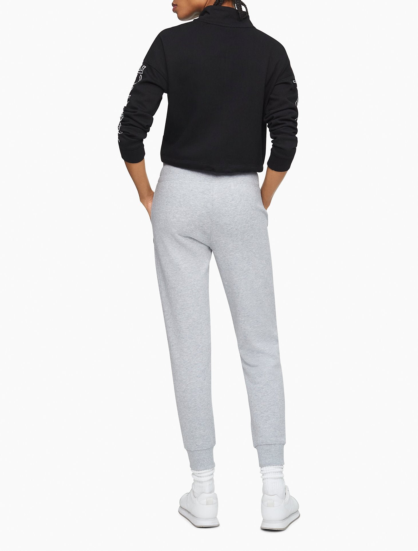Calvin Klein Performance Logo Patch Jogger Sweatpants - Women