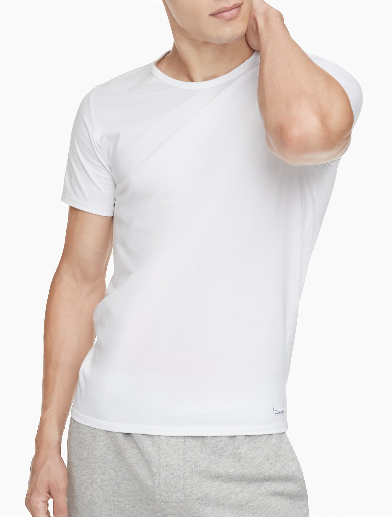 Calvin Klein Luxe Pima Cotton 2-Pack Crewneck T-Shirt - Men