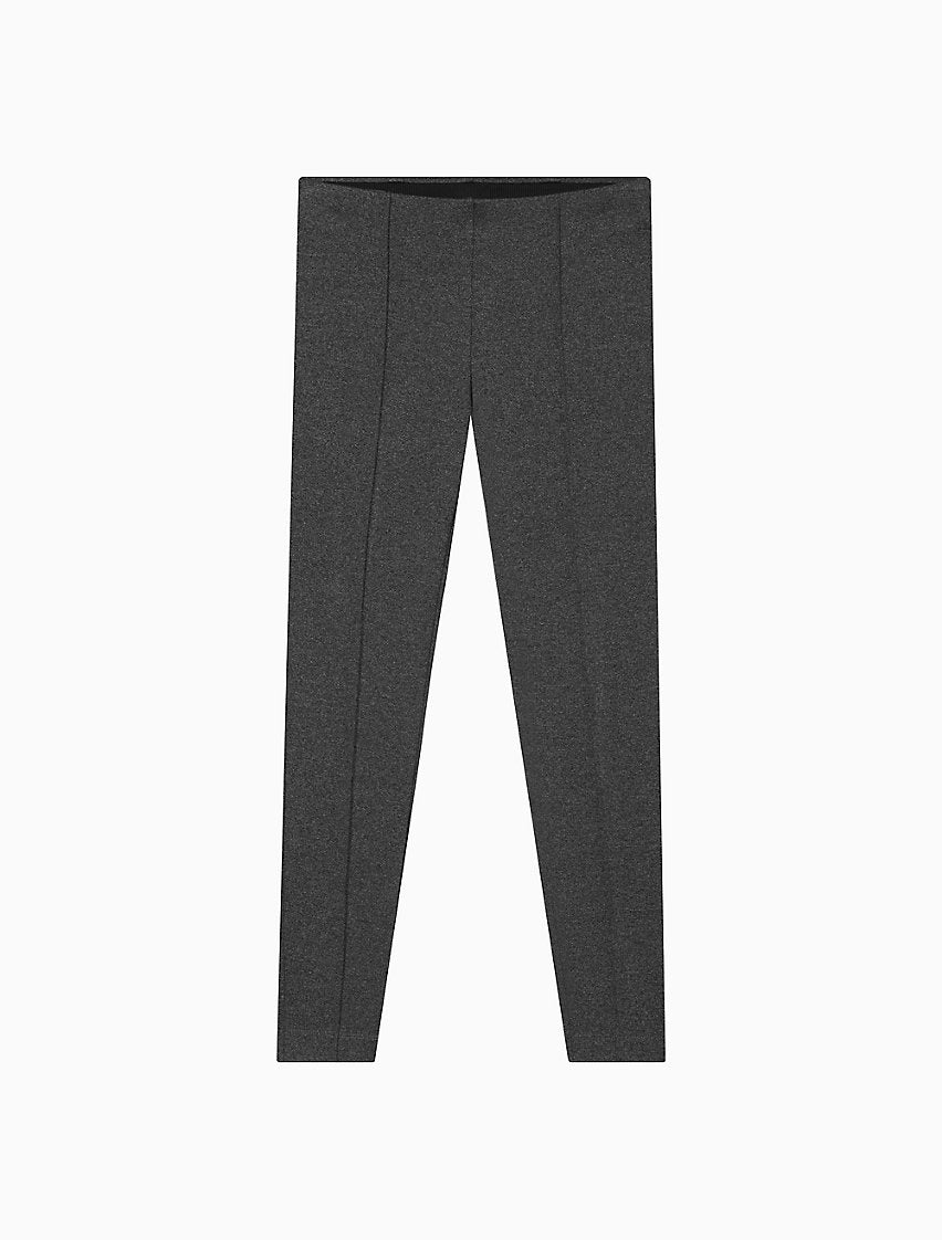 Calvin Klein Grey Marled Stretch Pull-On Leggings - Women