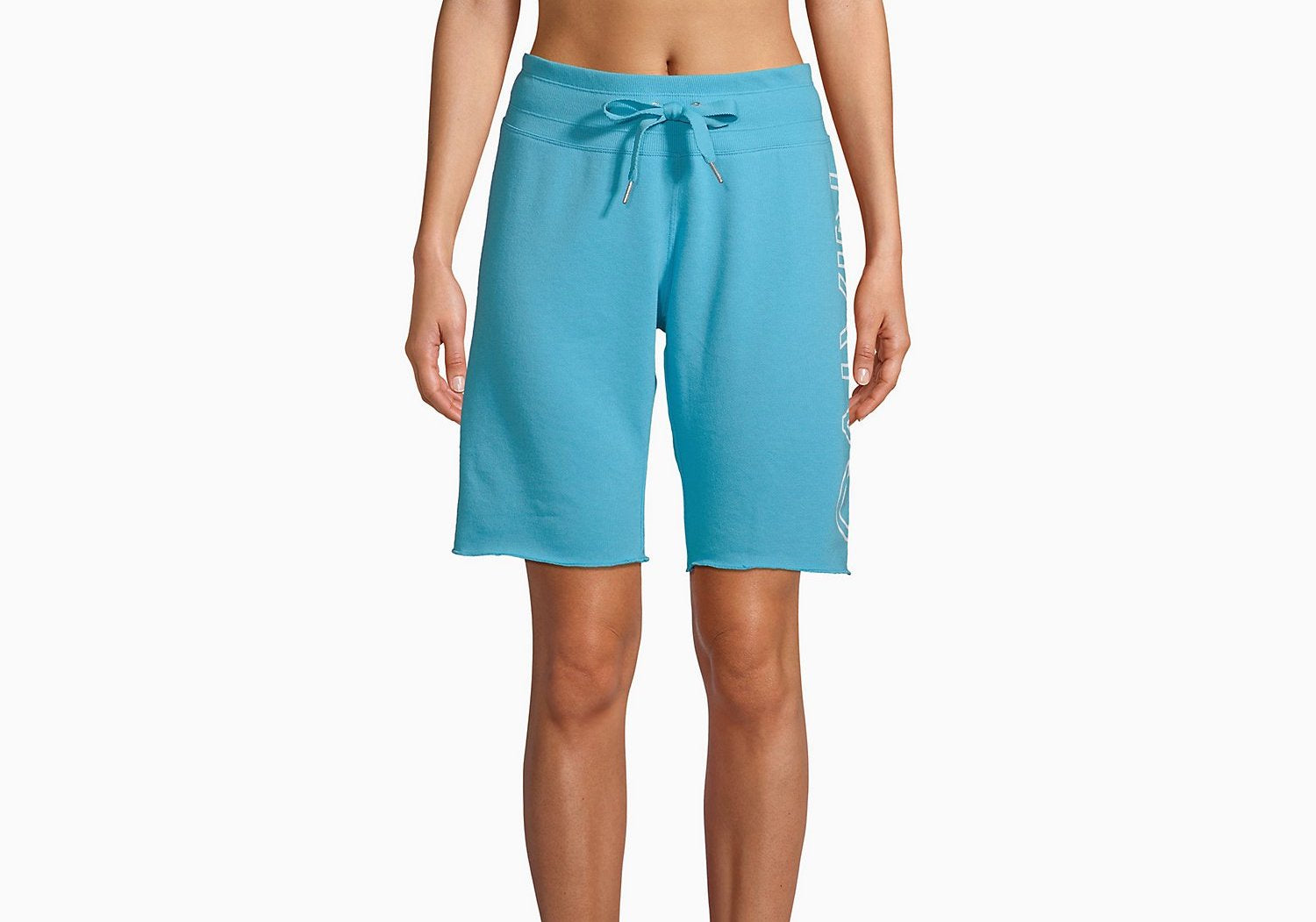Calvin Klein Performance Outline Logo High Rise Shorts - Women