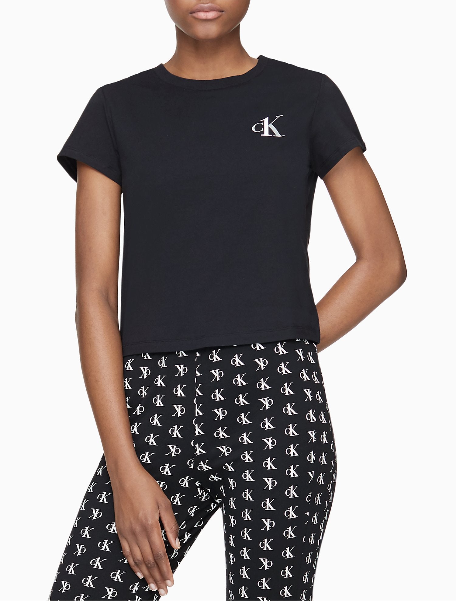 Calvin Klein CK ONE Crewneck Sleep T-Shirt - Women