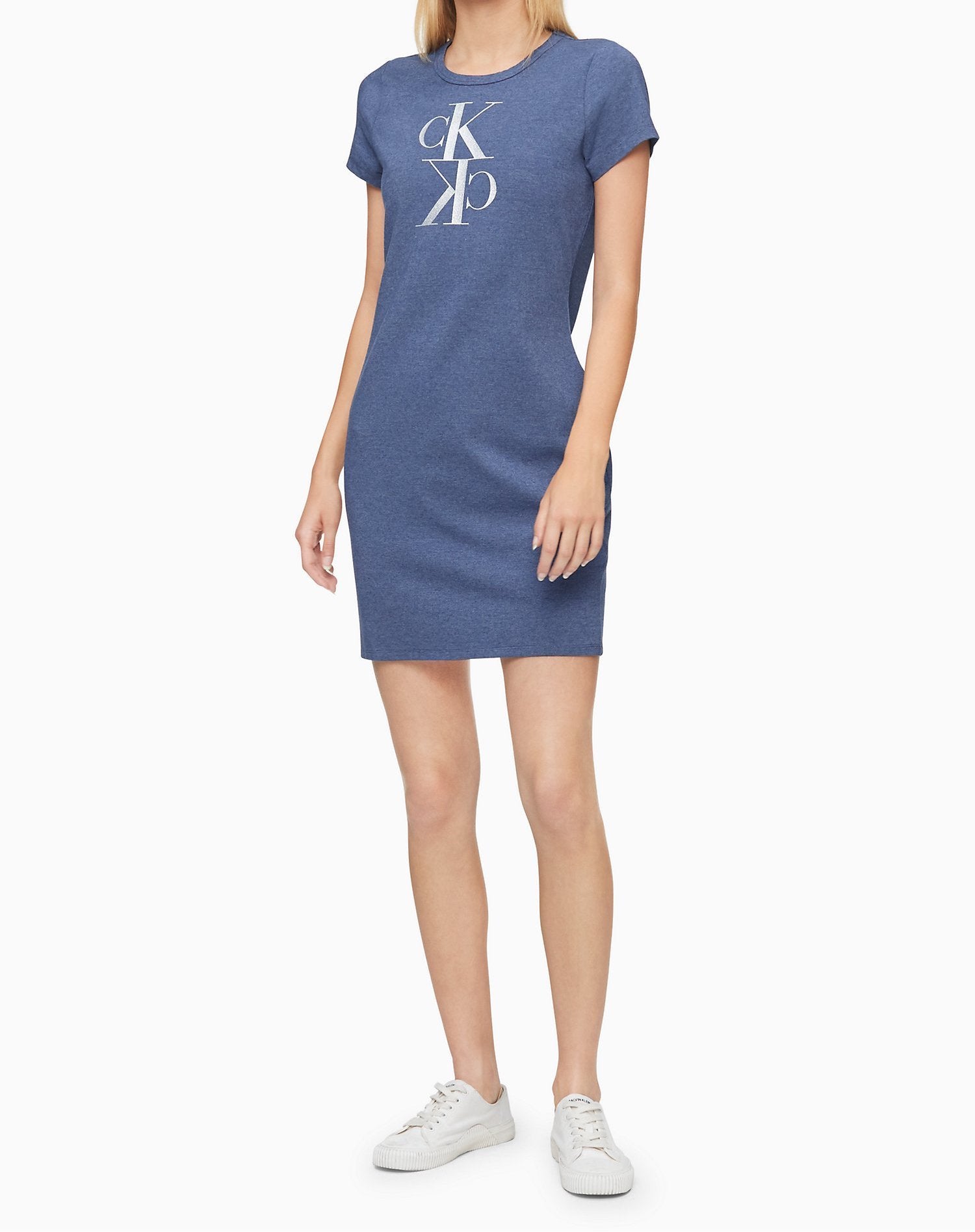 Calvin Klein Women Dresses Stonewash Heather - Oshoplin