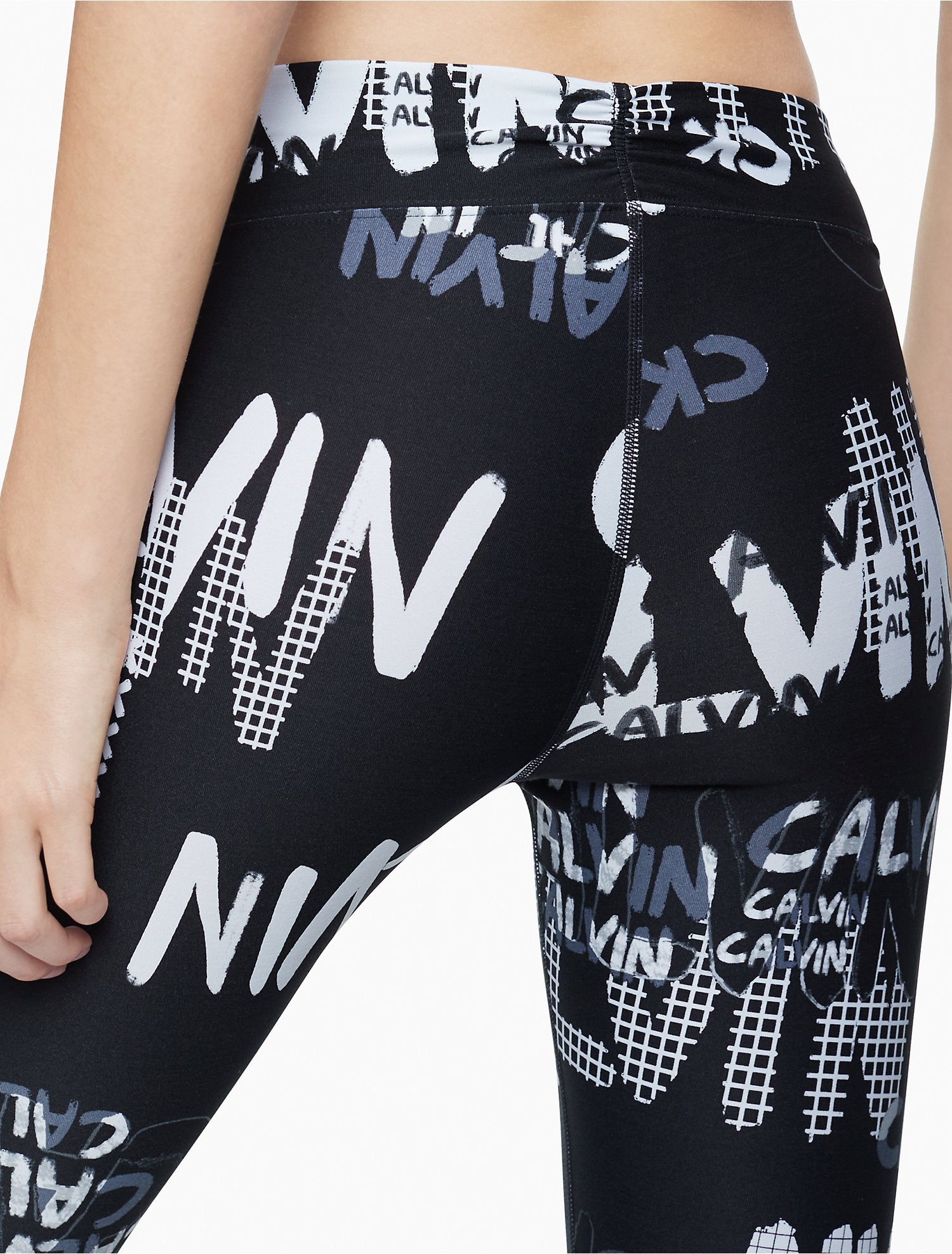 Calvin Klein Performance Camo High Waist 7/8 Leggings - Women