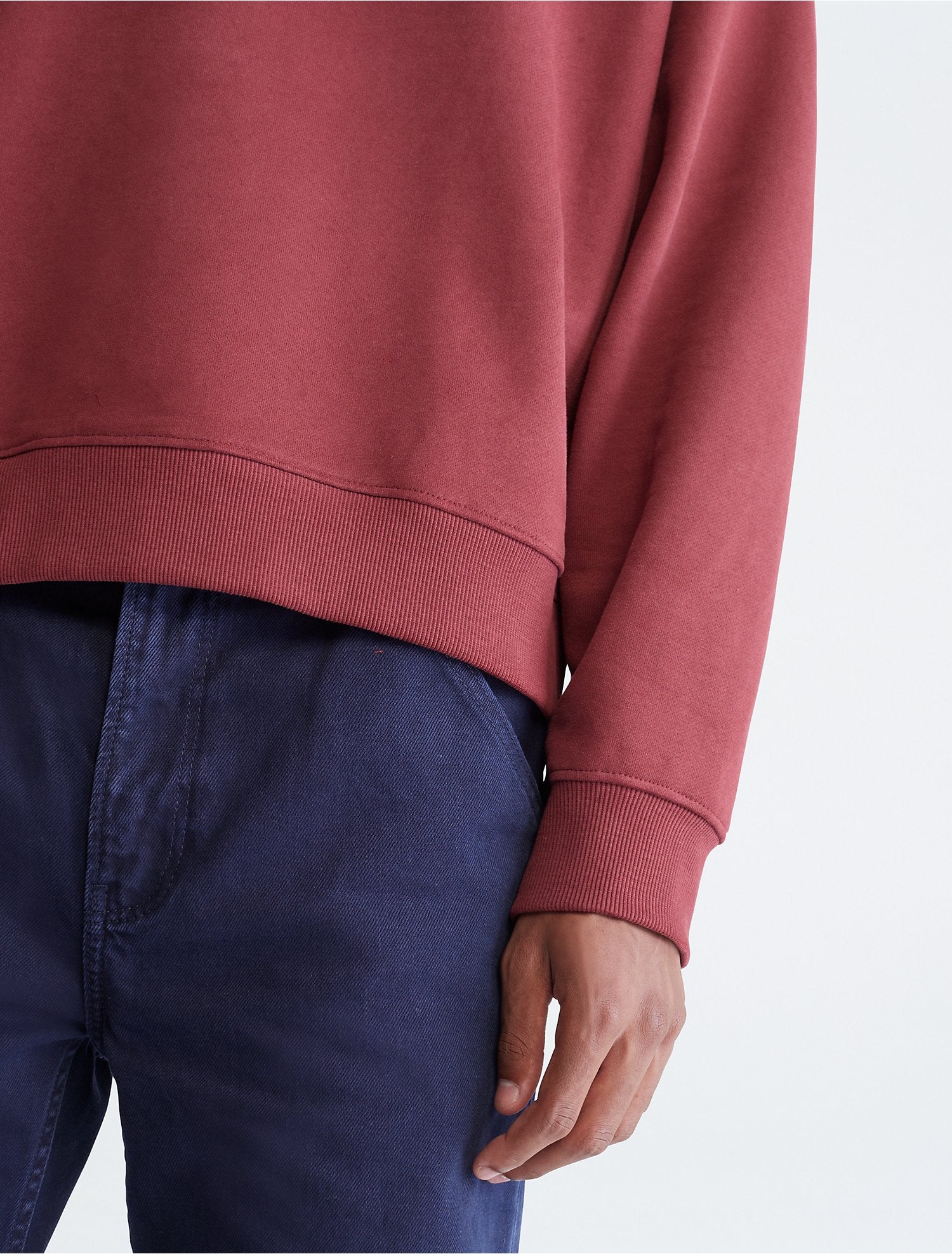 Calvin Klein Khakis Relaxed Fit Stencil Logo Hoodie - Men