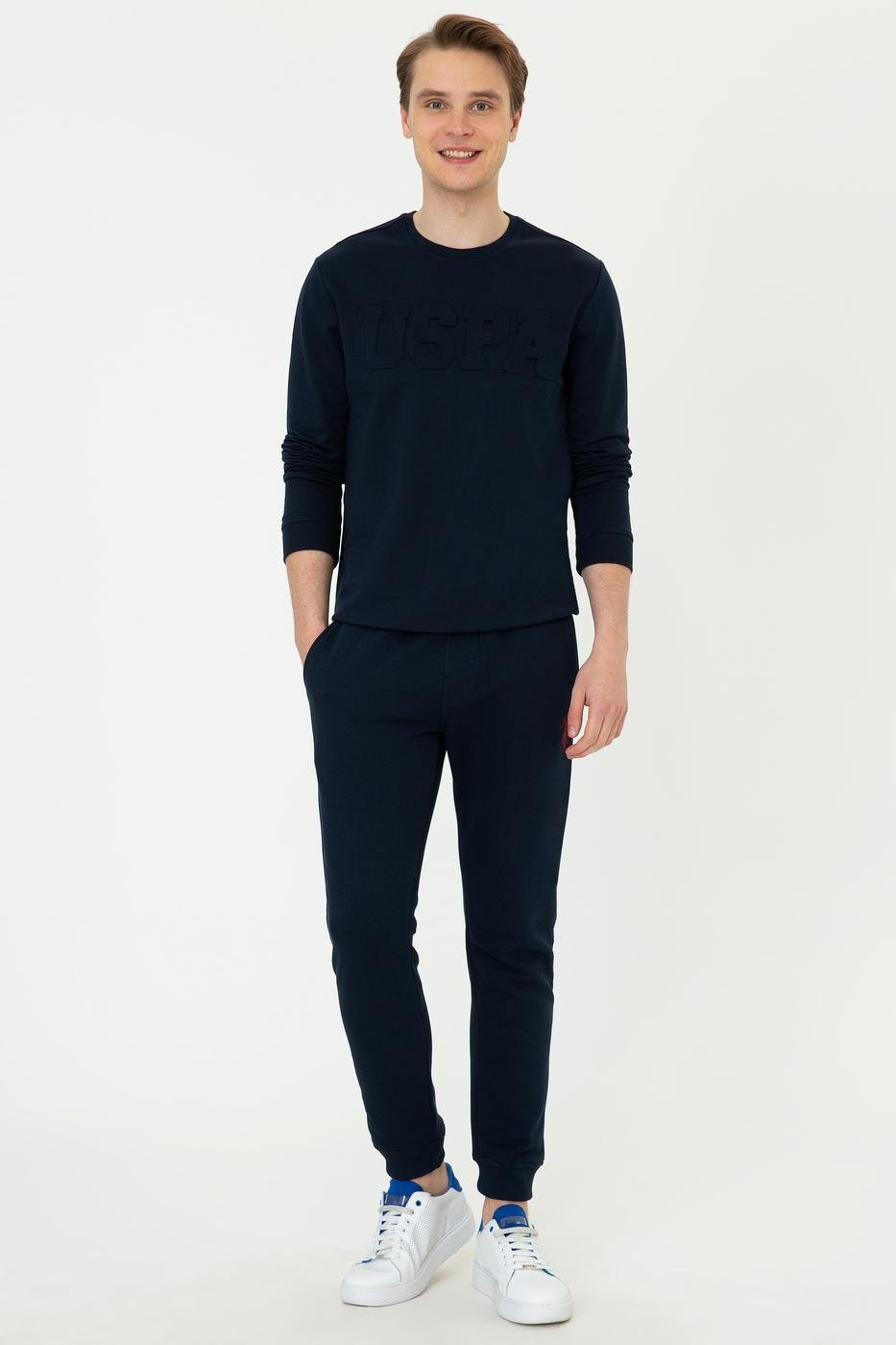 US Polo Assn. Men Pants Navy Blue- Oshoplin