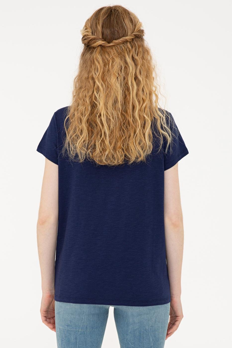 US Polo Assn. Crew Neck T-Shirt USPA Dots - Women