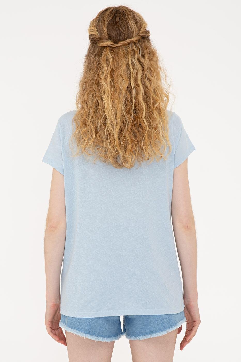 US Polo Assn. Crew Neck T-Shirt USPA Dots - Women