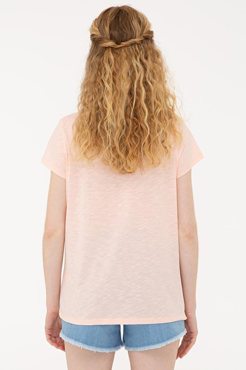 US Polo Assn. Crew Neck T-Shirt USPA Dots - Women