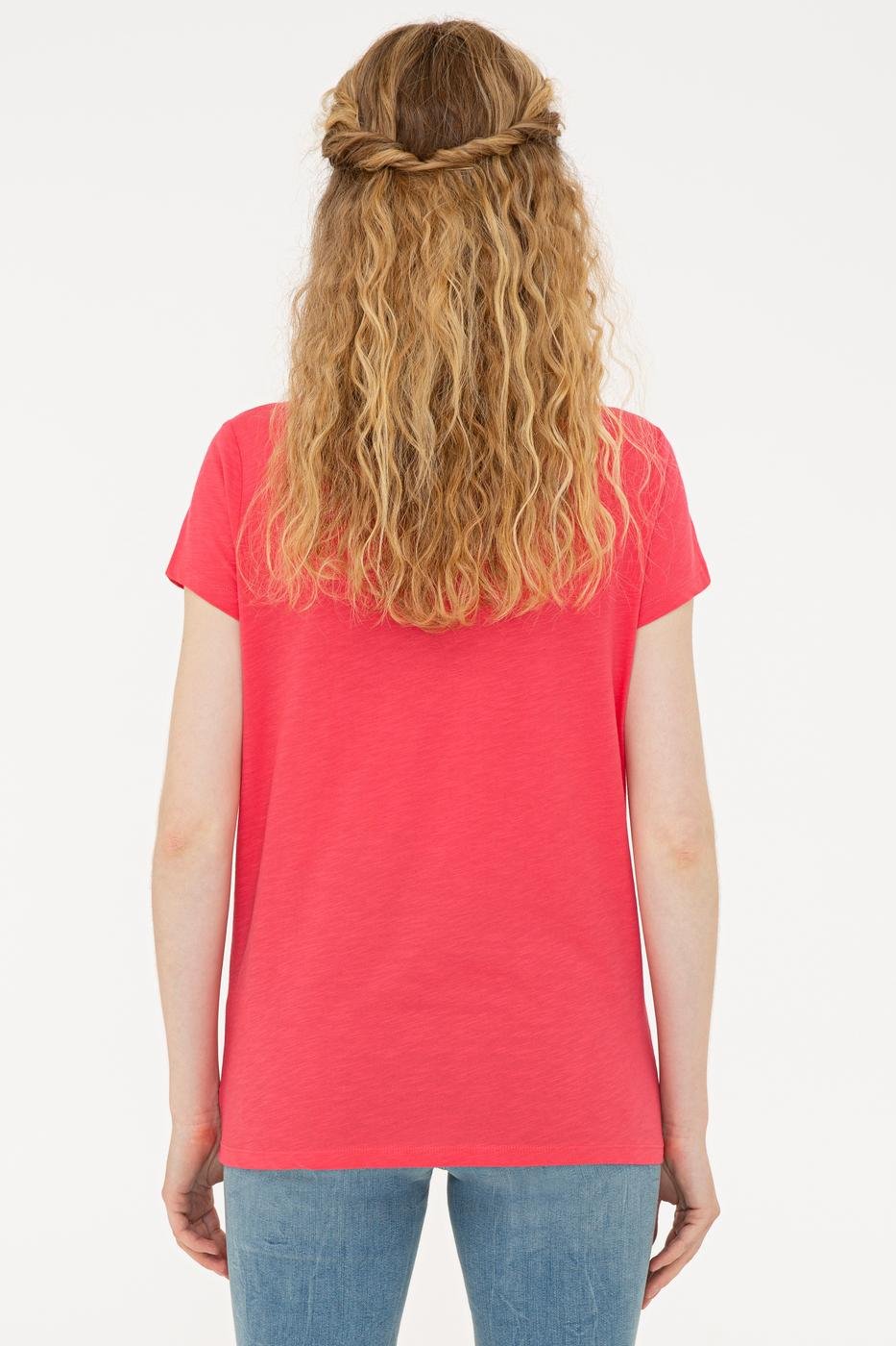 US Polo Assn. Crew Neck T-Shirt USPA Dots - Women