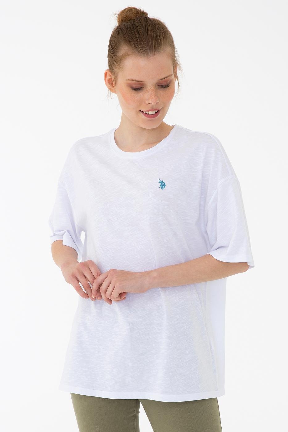 US Polo Assn. Women T-Shirts White- Oshoplin