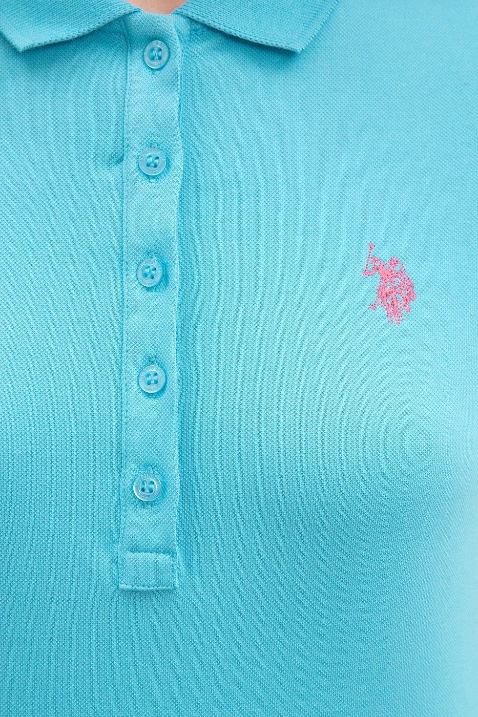 US Polo Assn. Basic Polo Shirt USPA Patch - Women
