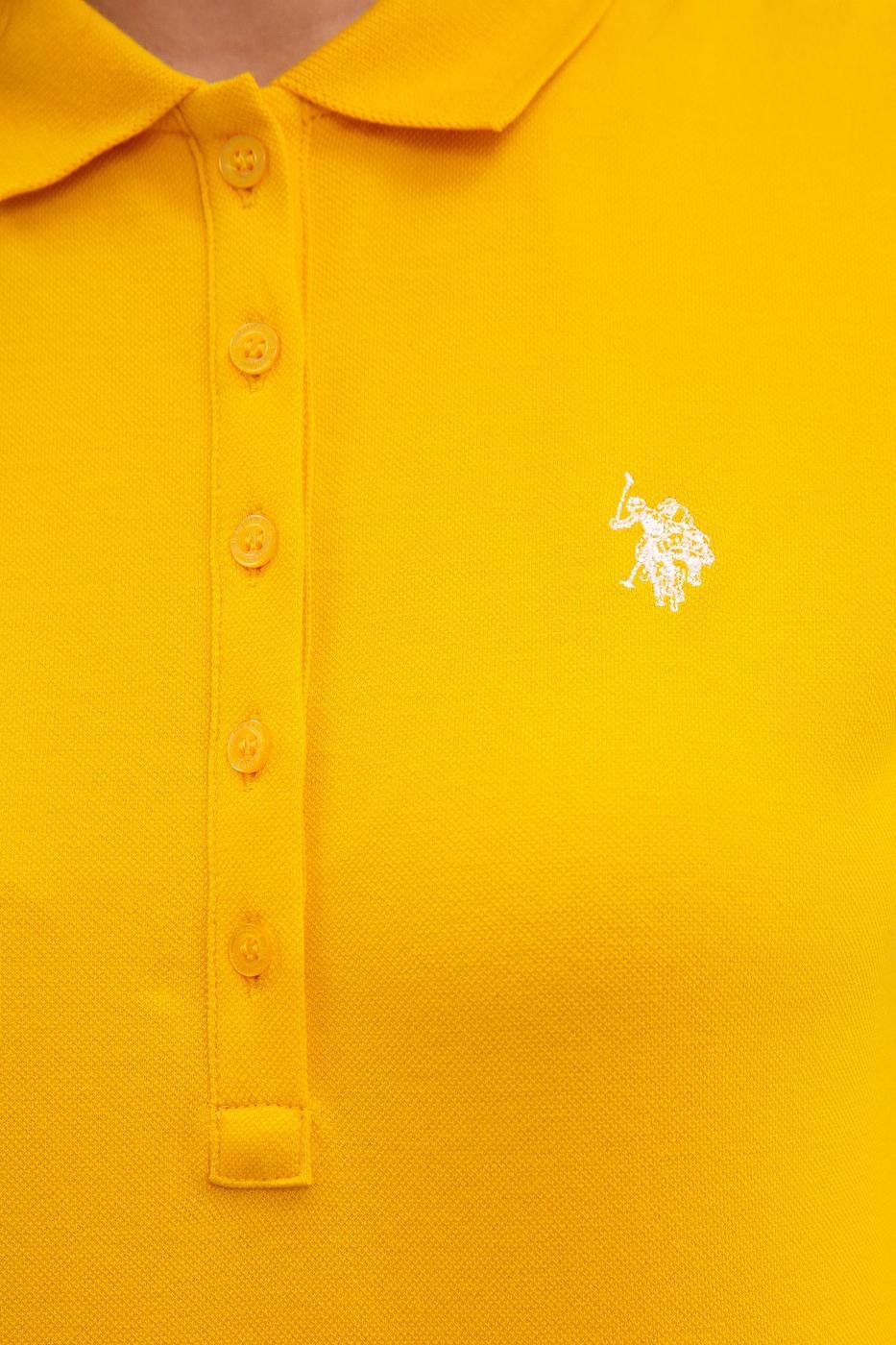 US Polo Assn. Basic Polo Shirt USPA Patch - Women