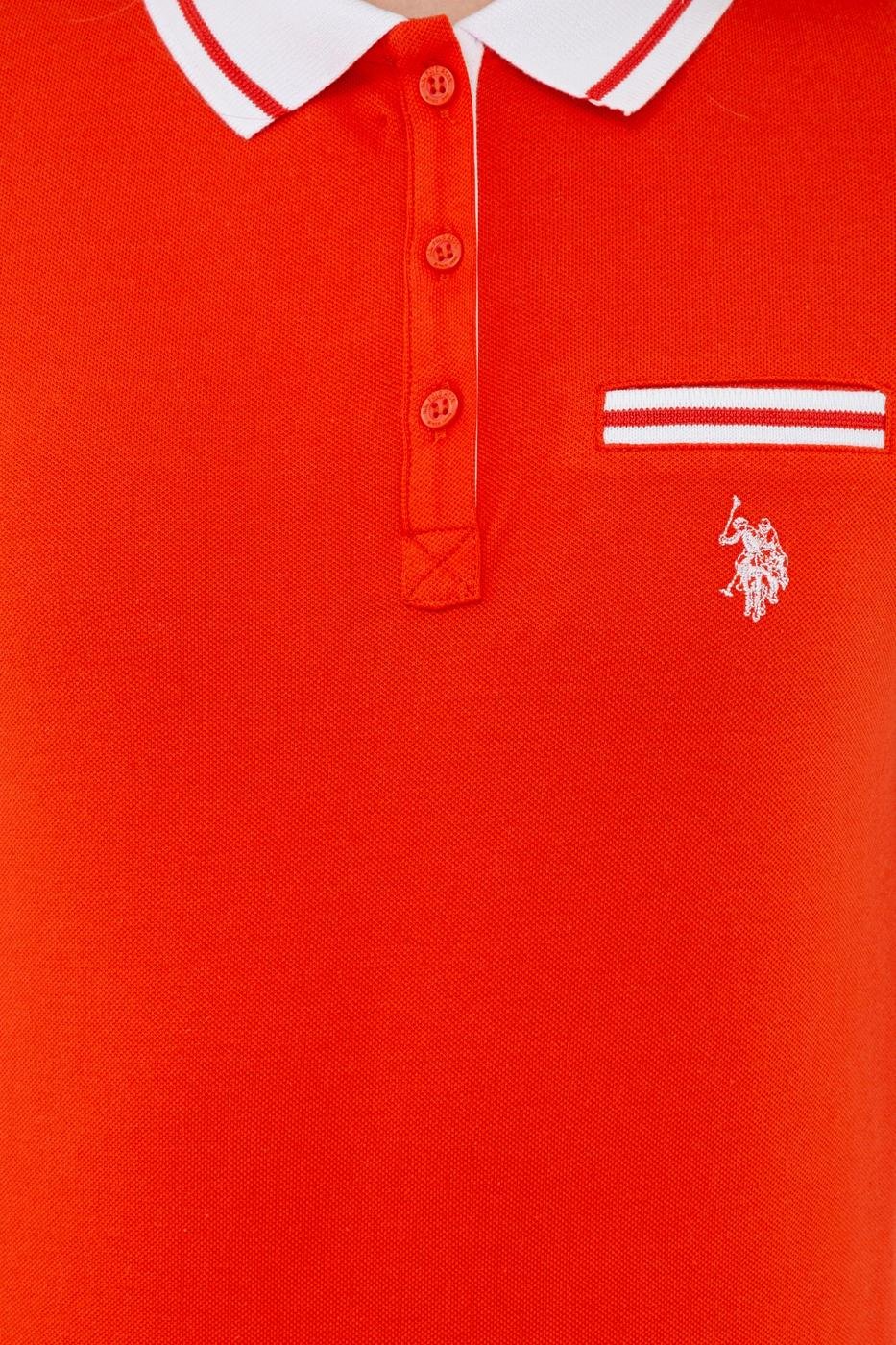 US Polo Assn. Basic Polo Shirt USPA Patch - Women