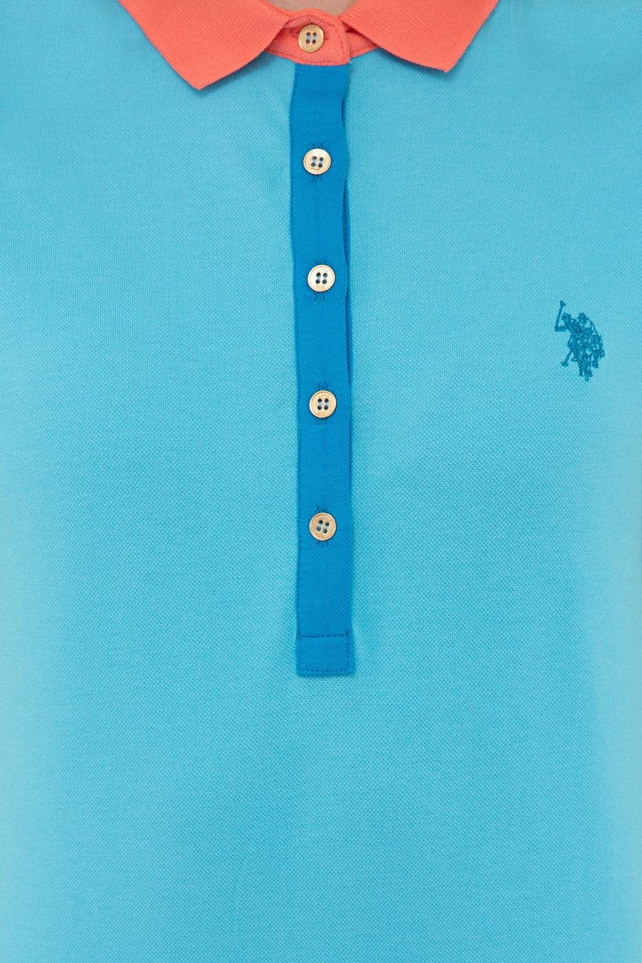 US Polo Assn. Basic Polo Shirt USPA Patch - Women