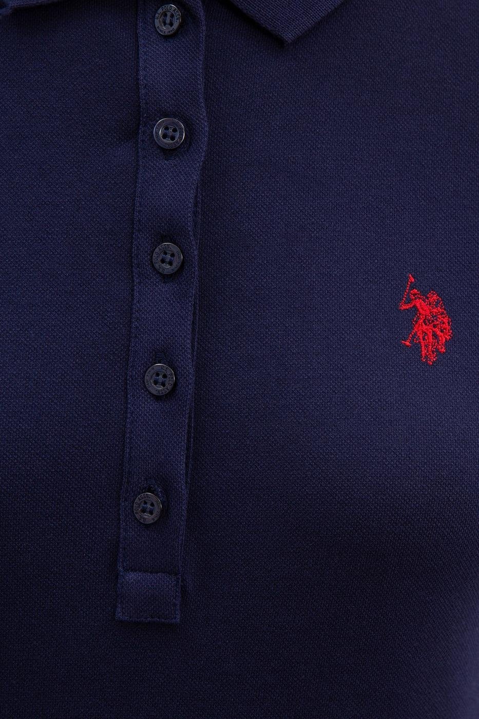 US Polo Assn. Basic Polo Shirt USPA Patch - Women