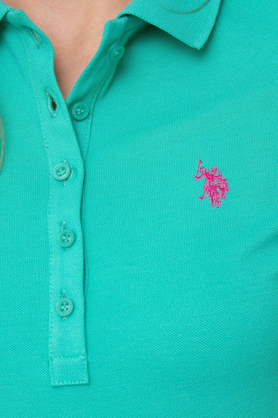 US Polo Assn. Basic Polo Shirt USPA Patch - Women