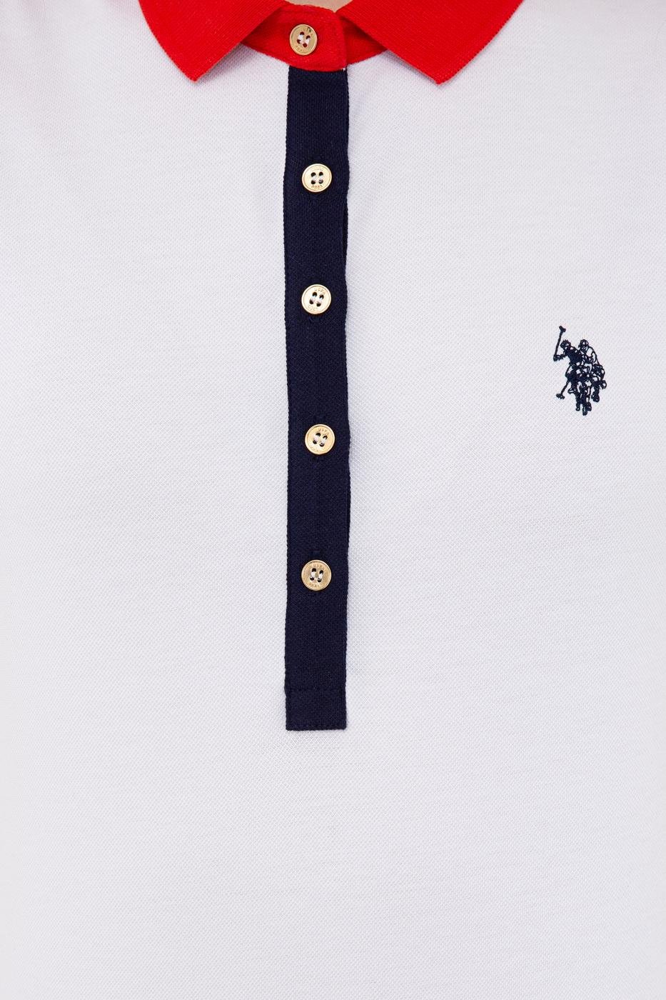 US Polo Assn. Basic Polo Shirt USPA Patch - Women