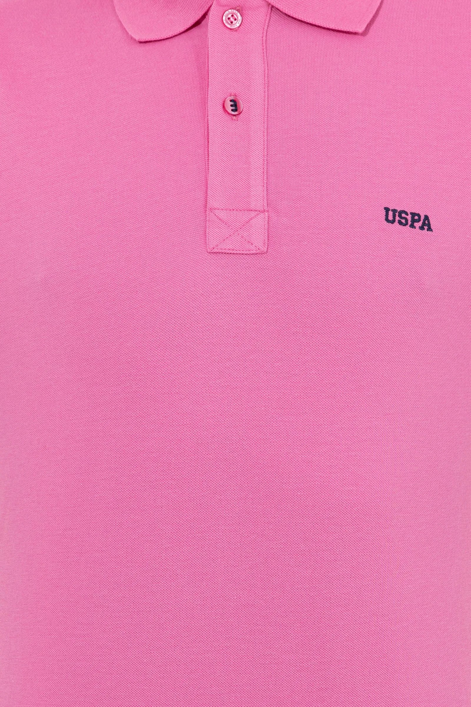 US Polo Assn. USPA Logo Polo Neck T-Shirt Basic - Men