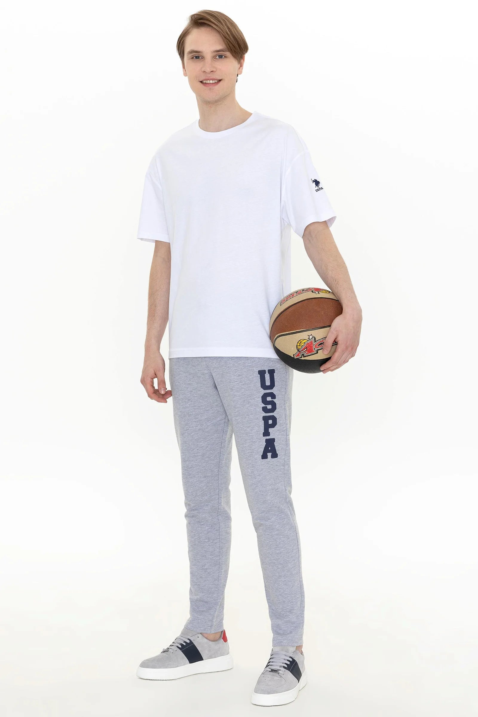 US Polo Assn. Men Pants Gray- Oshoplin
