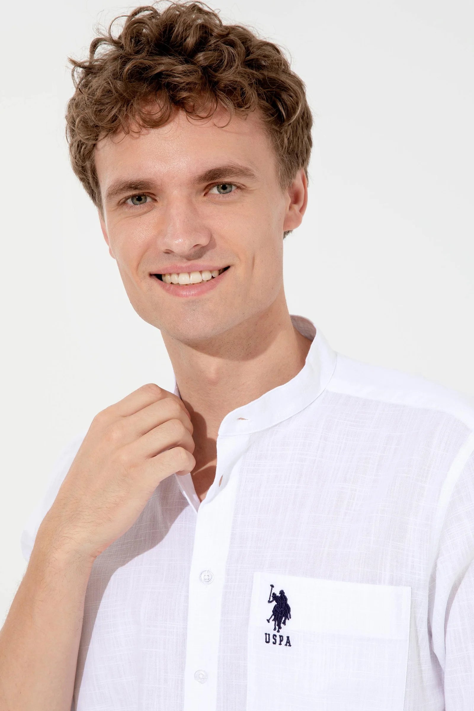 US Polo Assn. Shirt Long Sleeve With A Pocket - Men