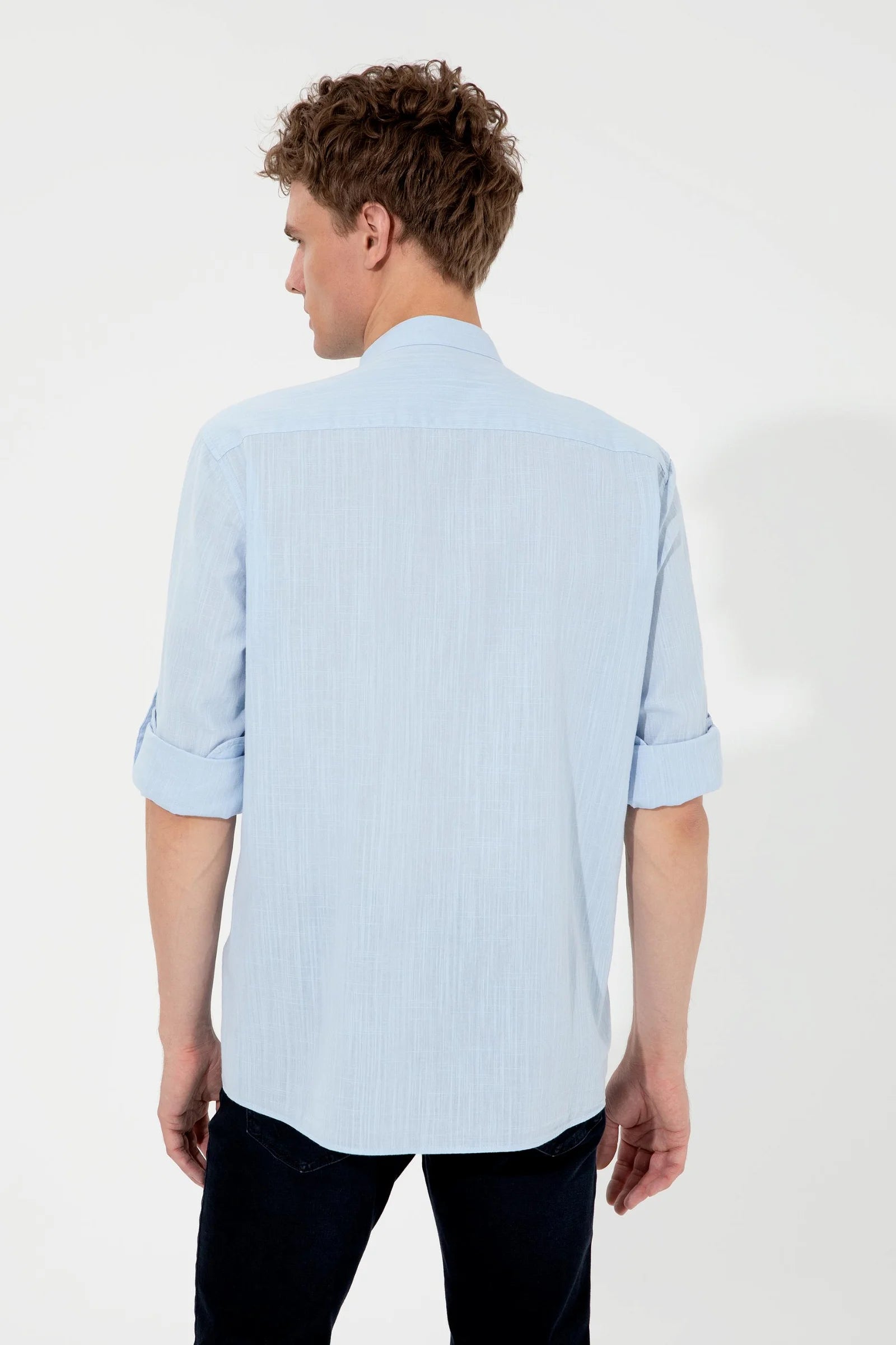 US Polo Assn. Shirt Long Sleeve With A Pocket - Men