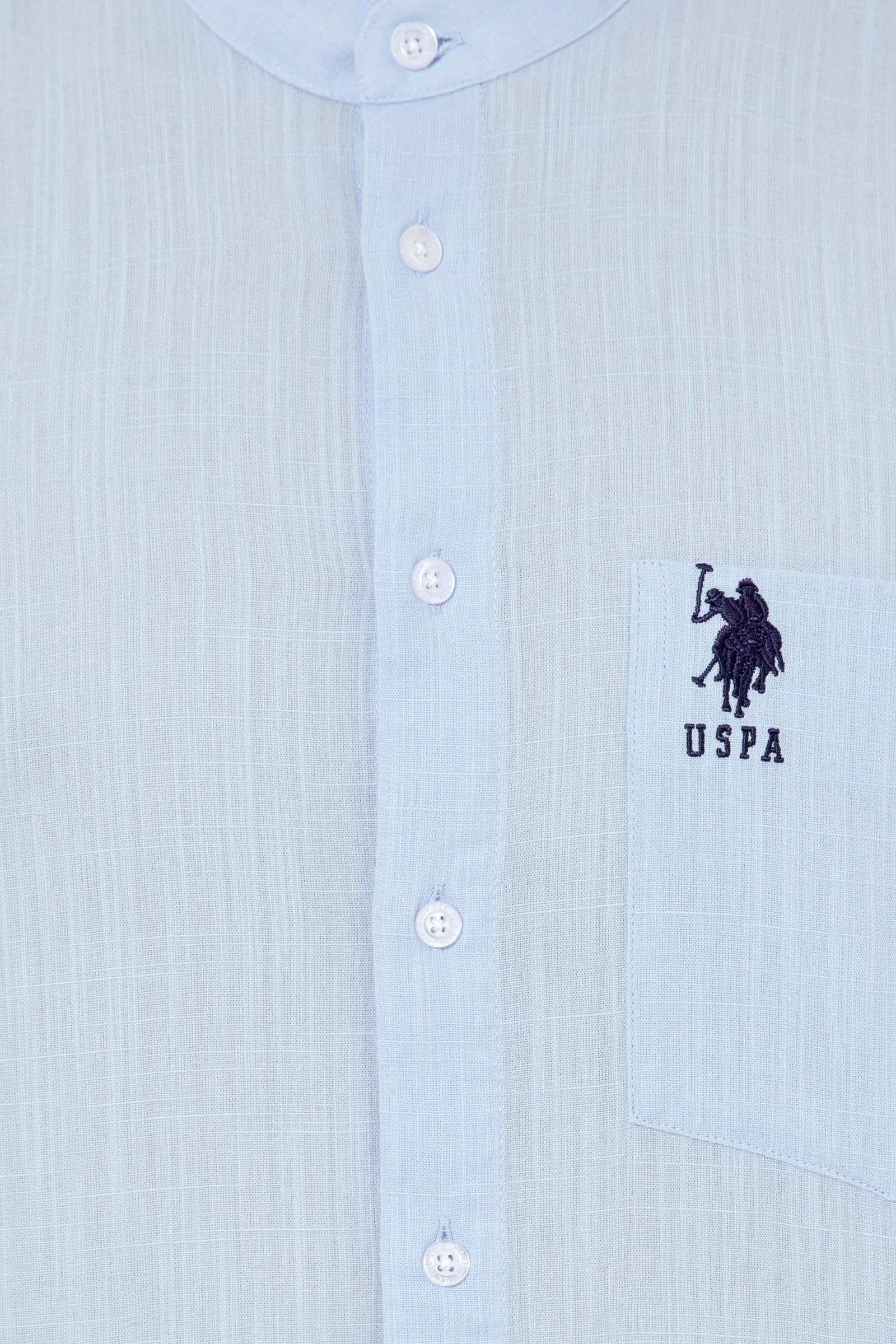US Polo Assn. Shirt Long Sleeve With A Pocket - Men