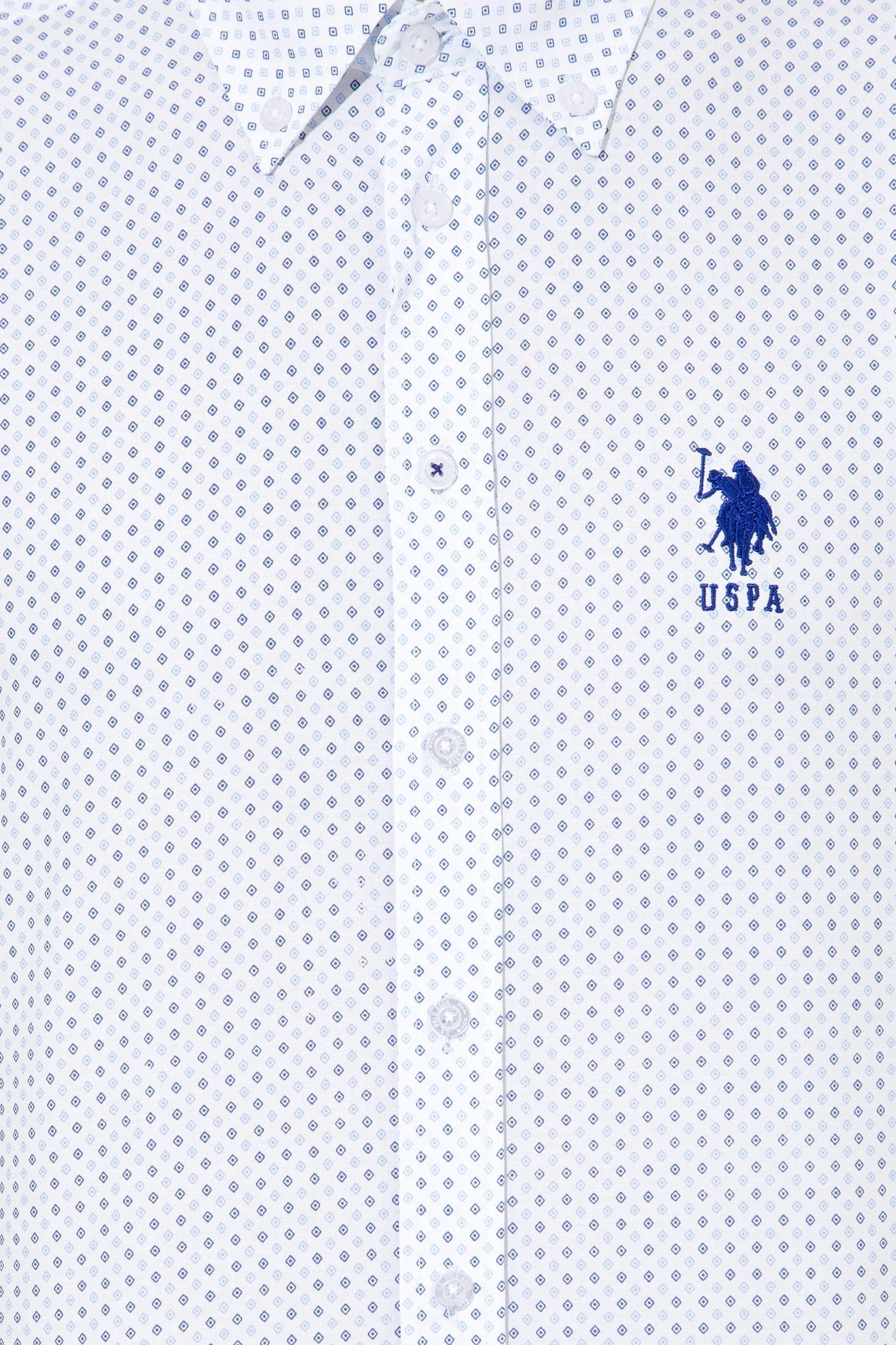 US Polo Assn. Slim Shirt Long Sleeve USPA Logo - Men