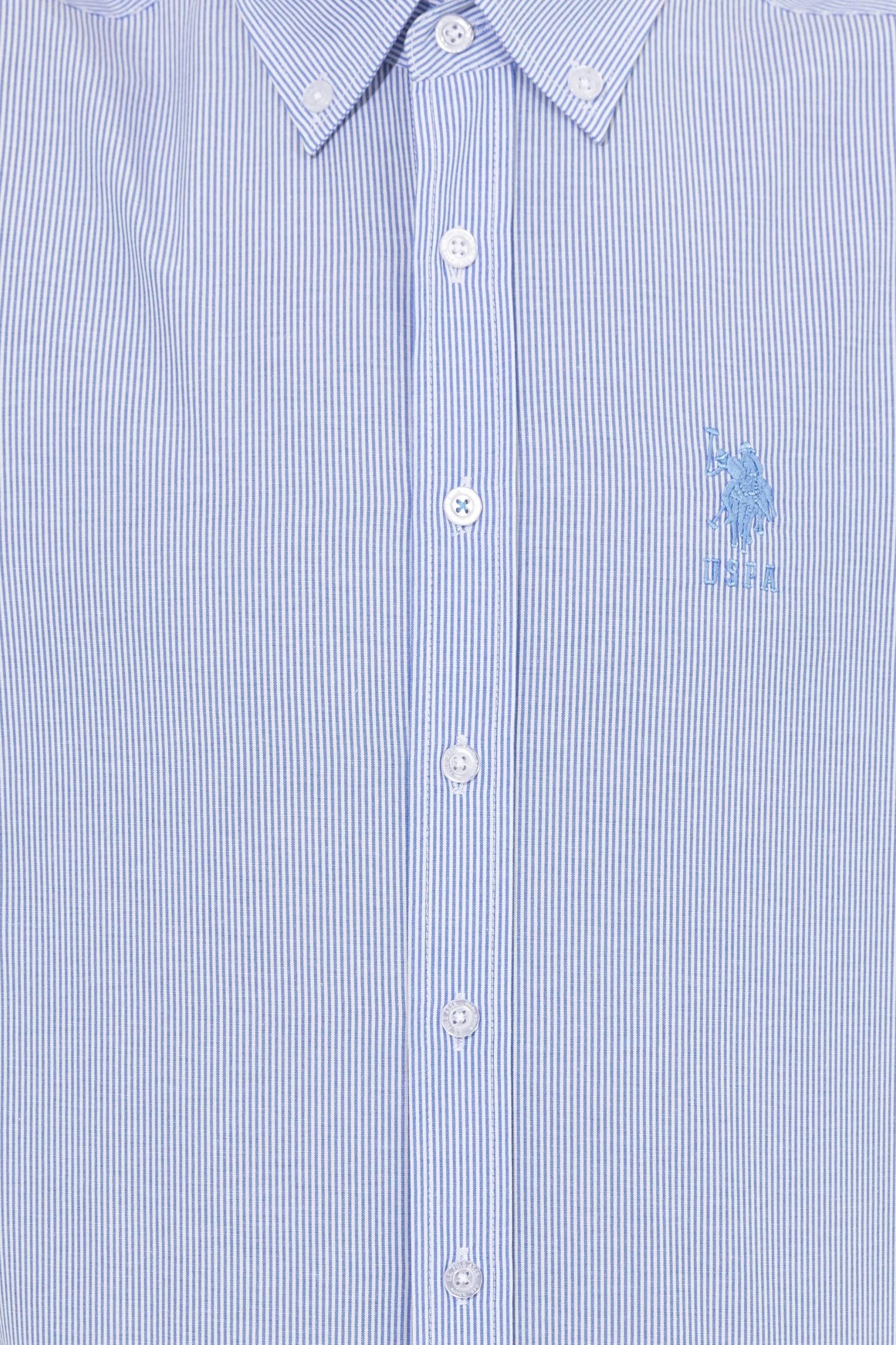 US Polo Assn. Regular Small Strips Shirt Long Sleeve - Men