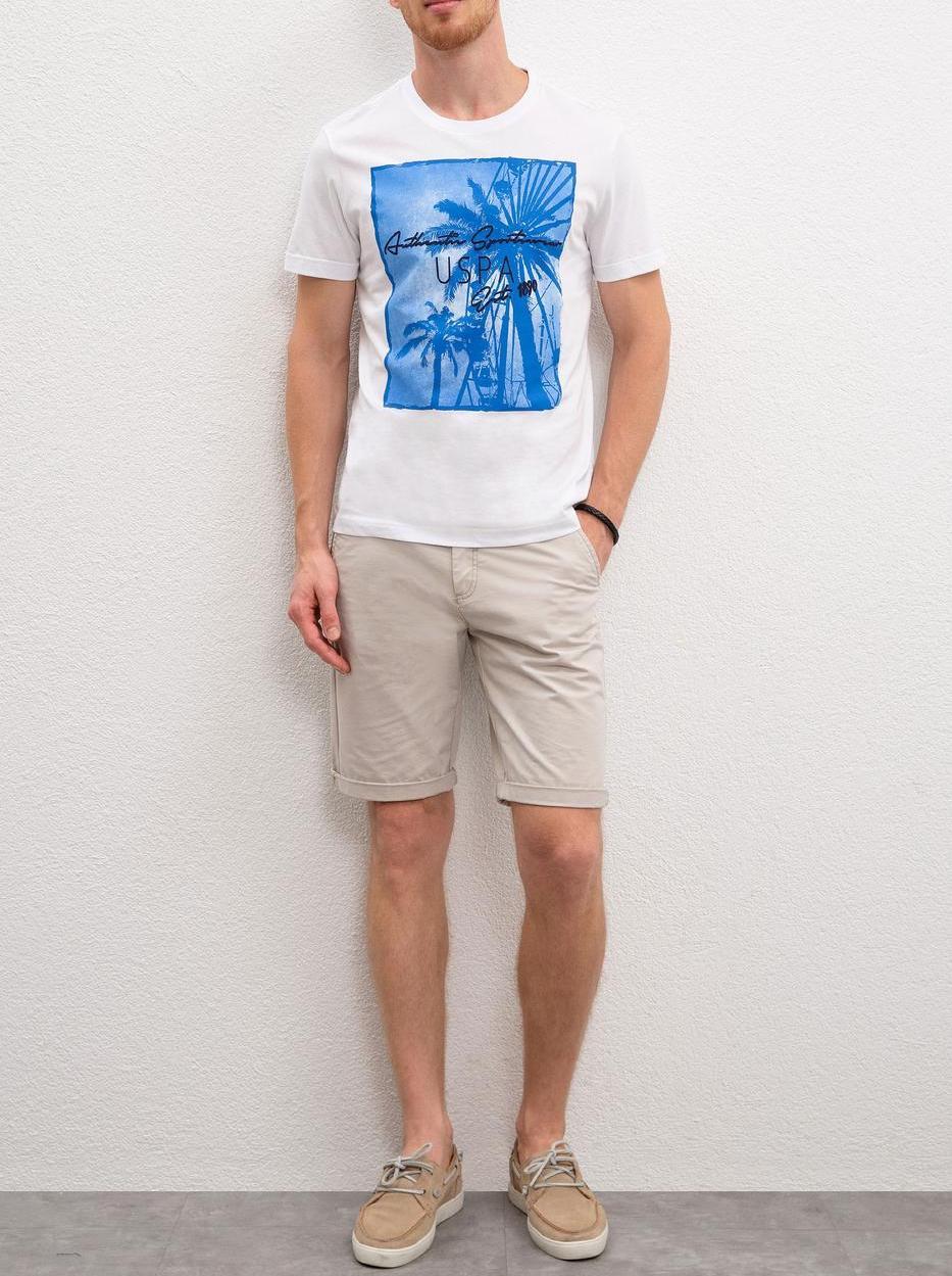 US Polo Assn. Men Polo Shirts White - Oshoplin