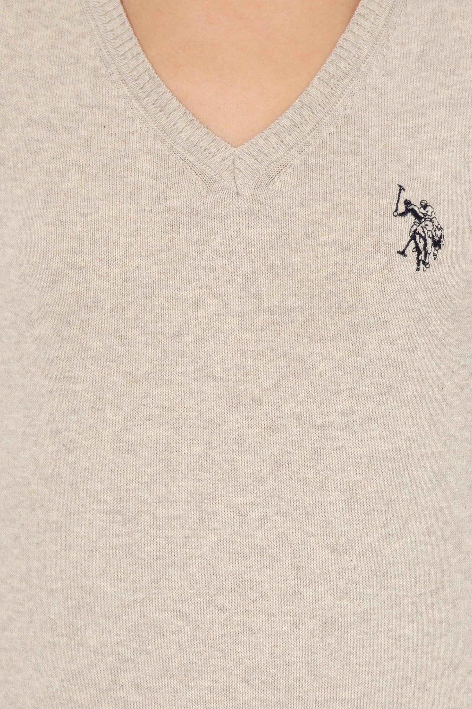 US Polo Assn. Slim Fit Pullover with Logo - Women