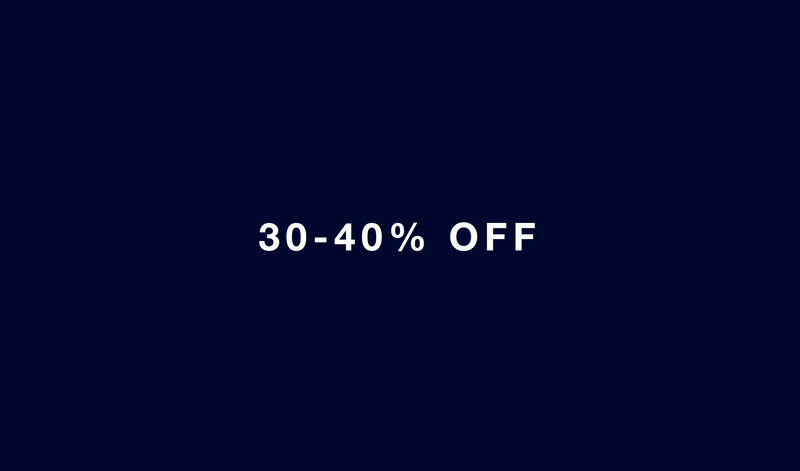30-40% OFF