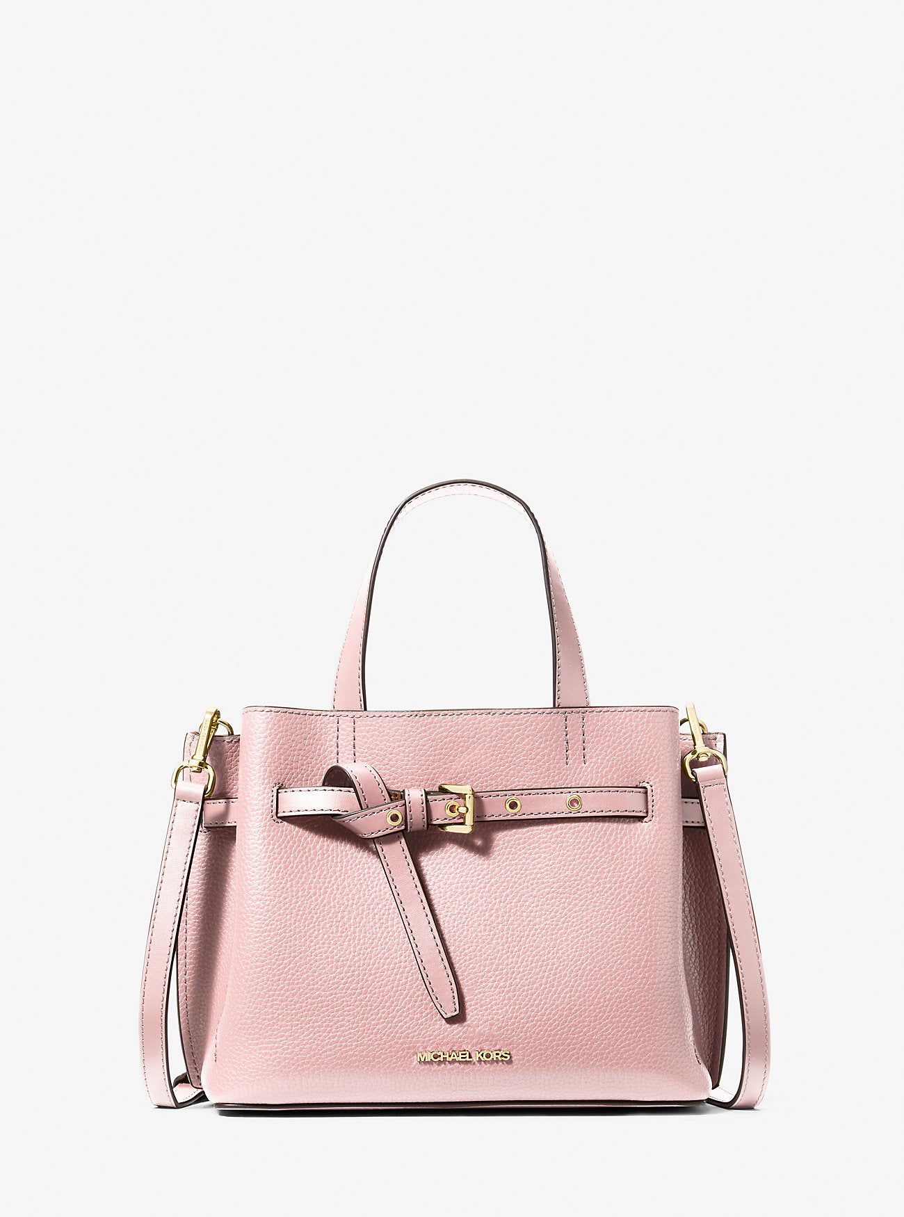 Michael Kors Emilia Small Pebbled Leather Satchel - Women