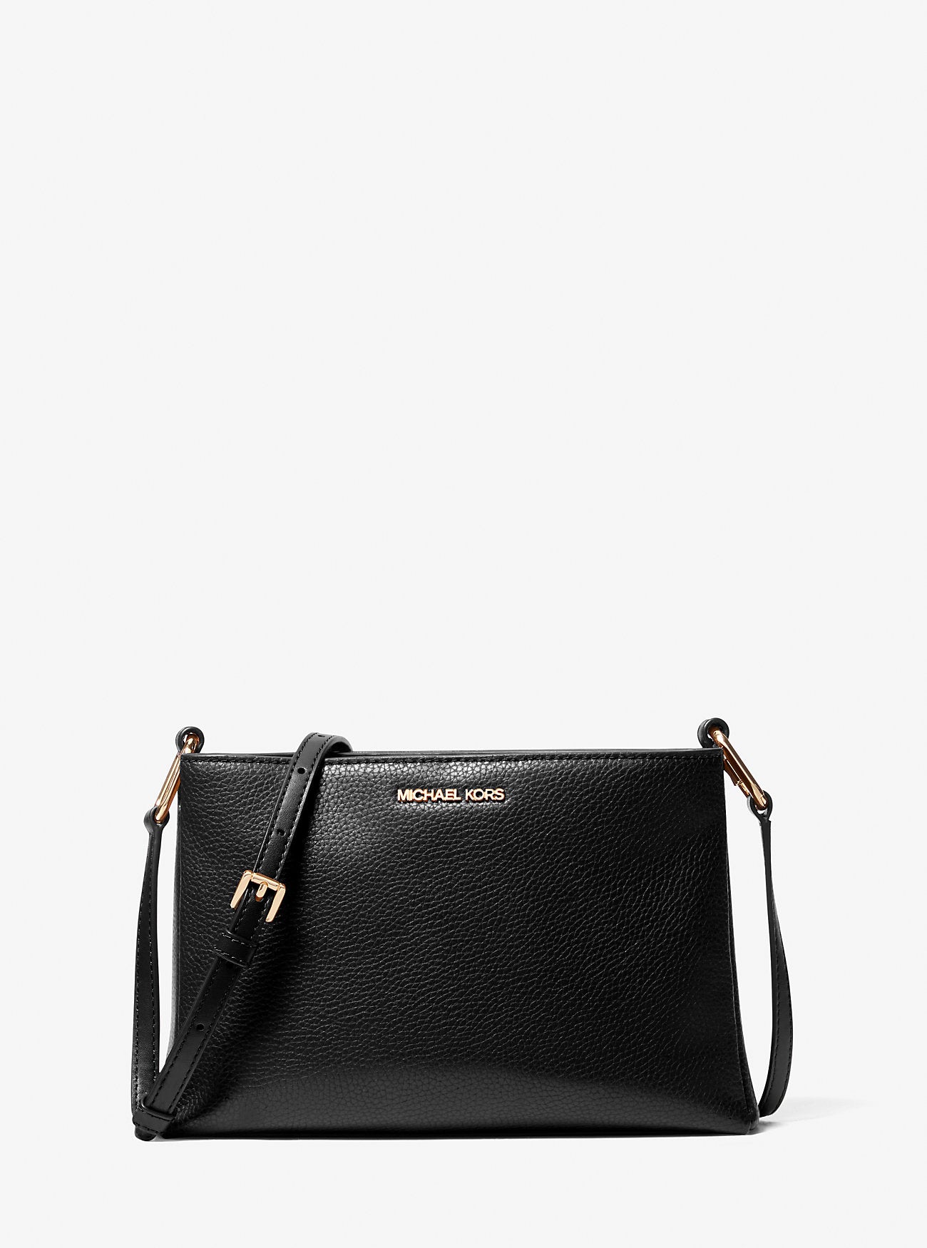 Michael Kors Trisha Medium Pebbled Leather Crossbody Bag - Women
