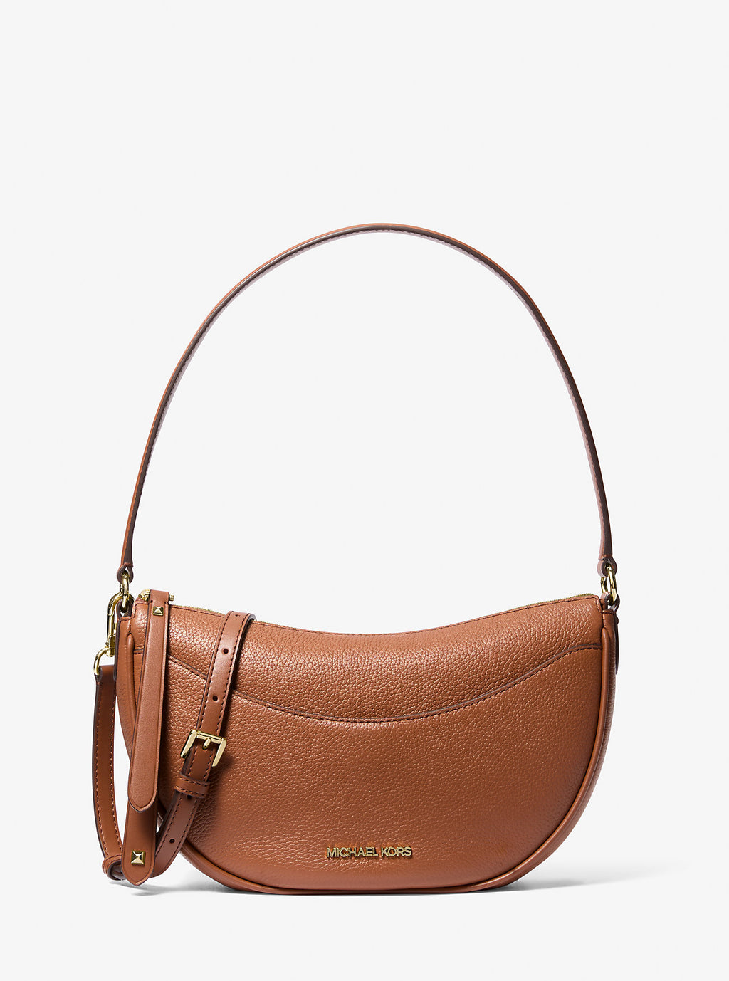 Michael Kors Dover Medium Pebbled Leather Crossbody Bag - Women