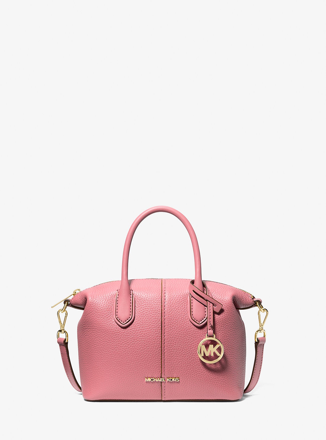 Michael Kors Hyde Small Pebbled Leather Satchel - Women