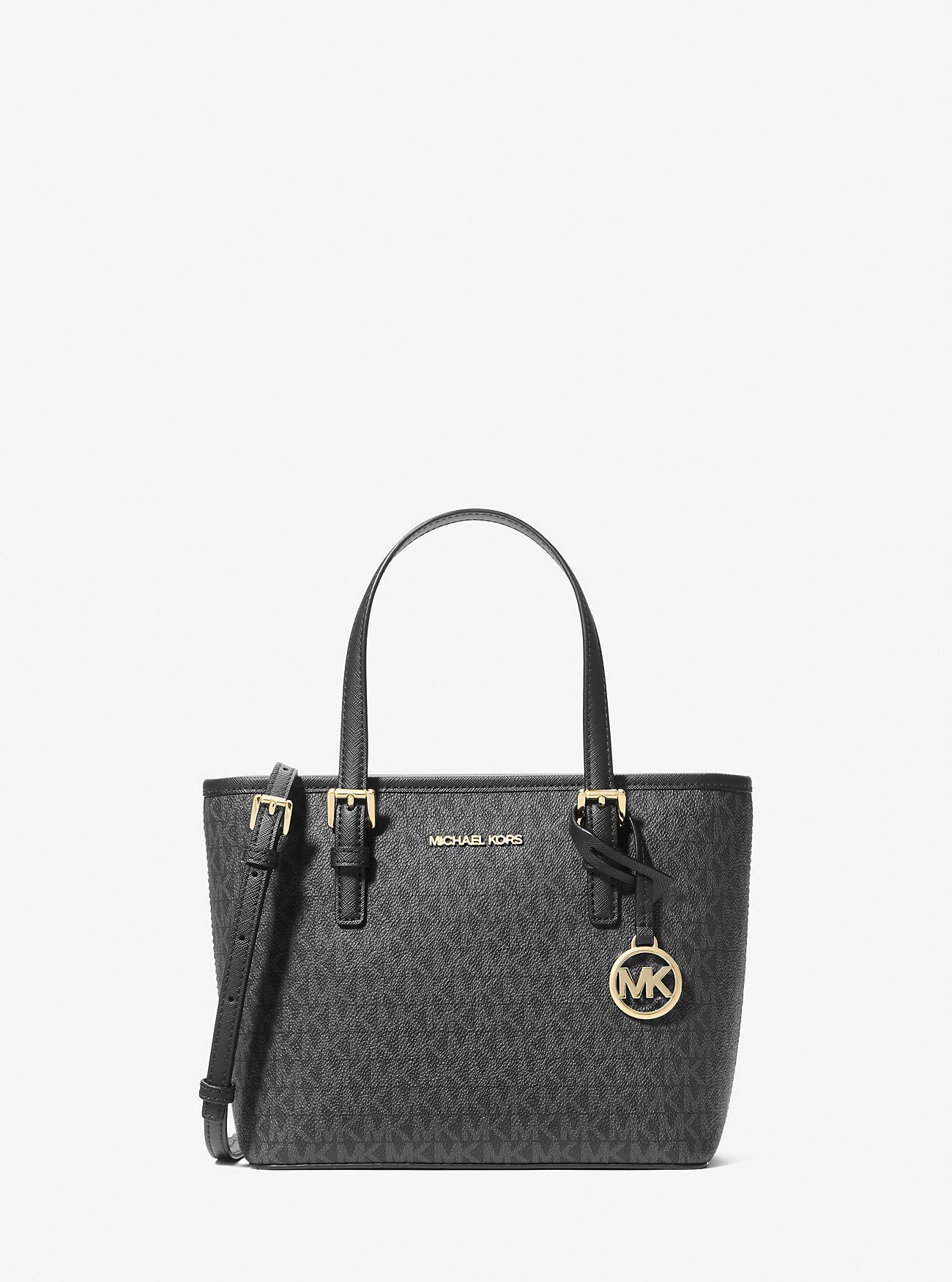 Michael Kors Jet Set Travel Extra-Small Logo Top-Zip Tote Bag - Women