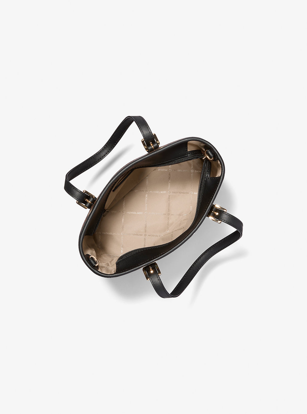 Michael Kors Jet Set Travel Extra-Small Logo Top-Zip Tote Bag - Women