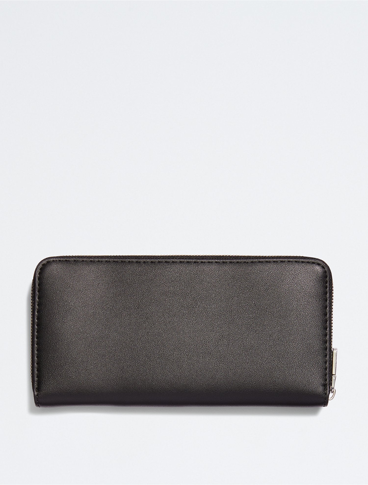 Calvin Klein Sculpted Monogram Large Zip Wallet - Women